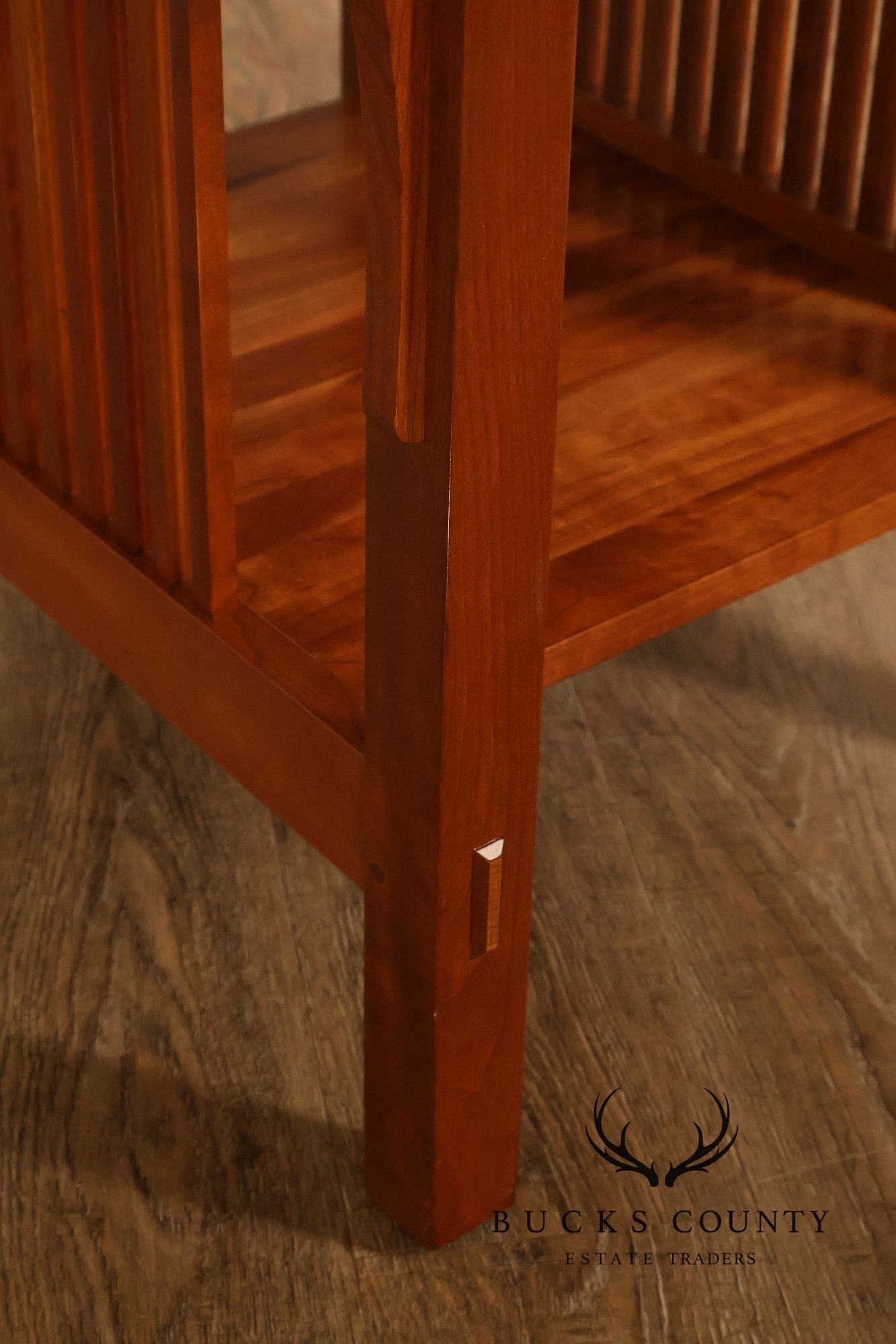 Stickley Mission Collection Pair Of Cherry End Tables