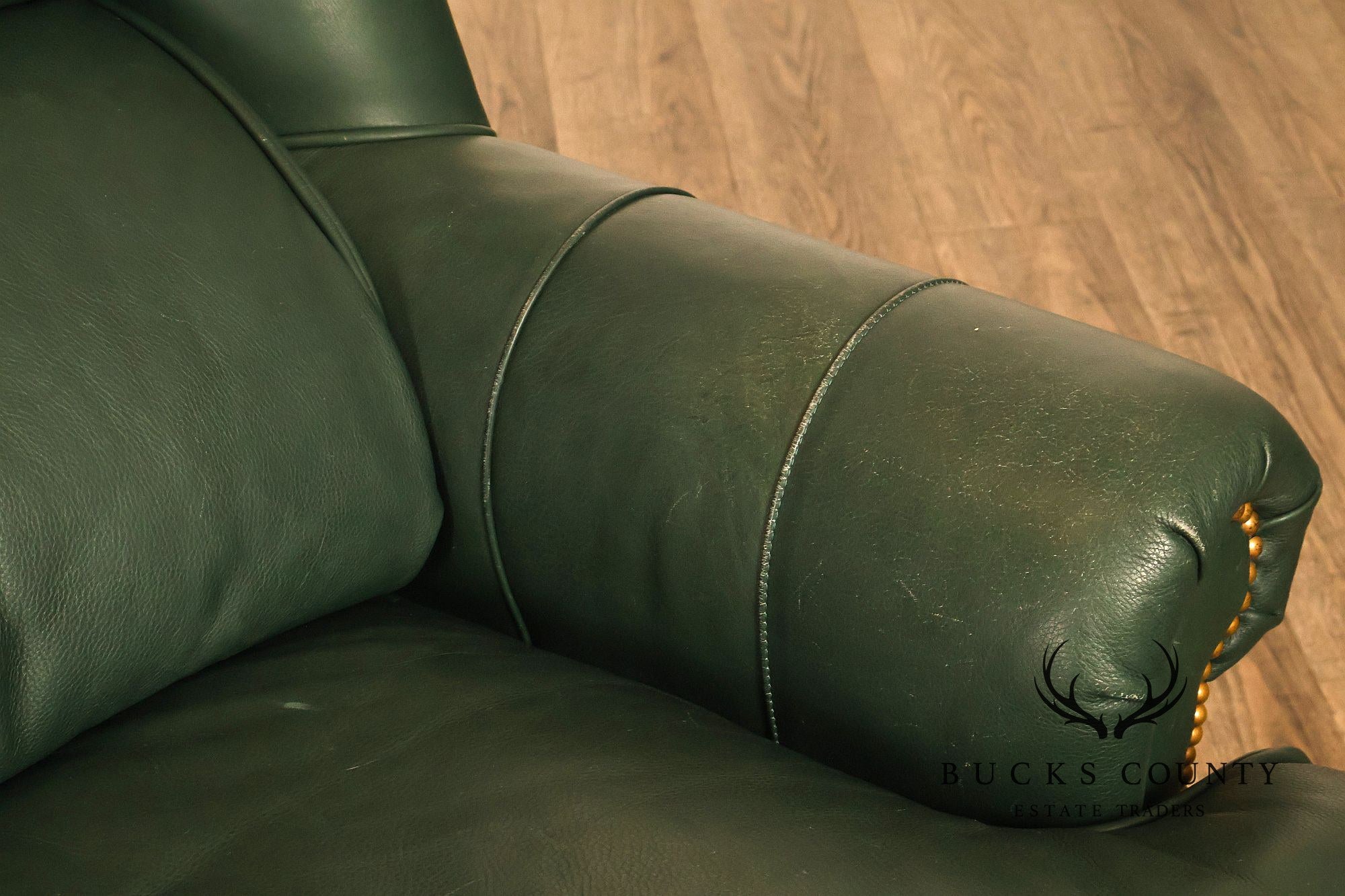 Hancock & Moore Traditional Leather Loveseat