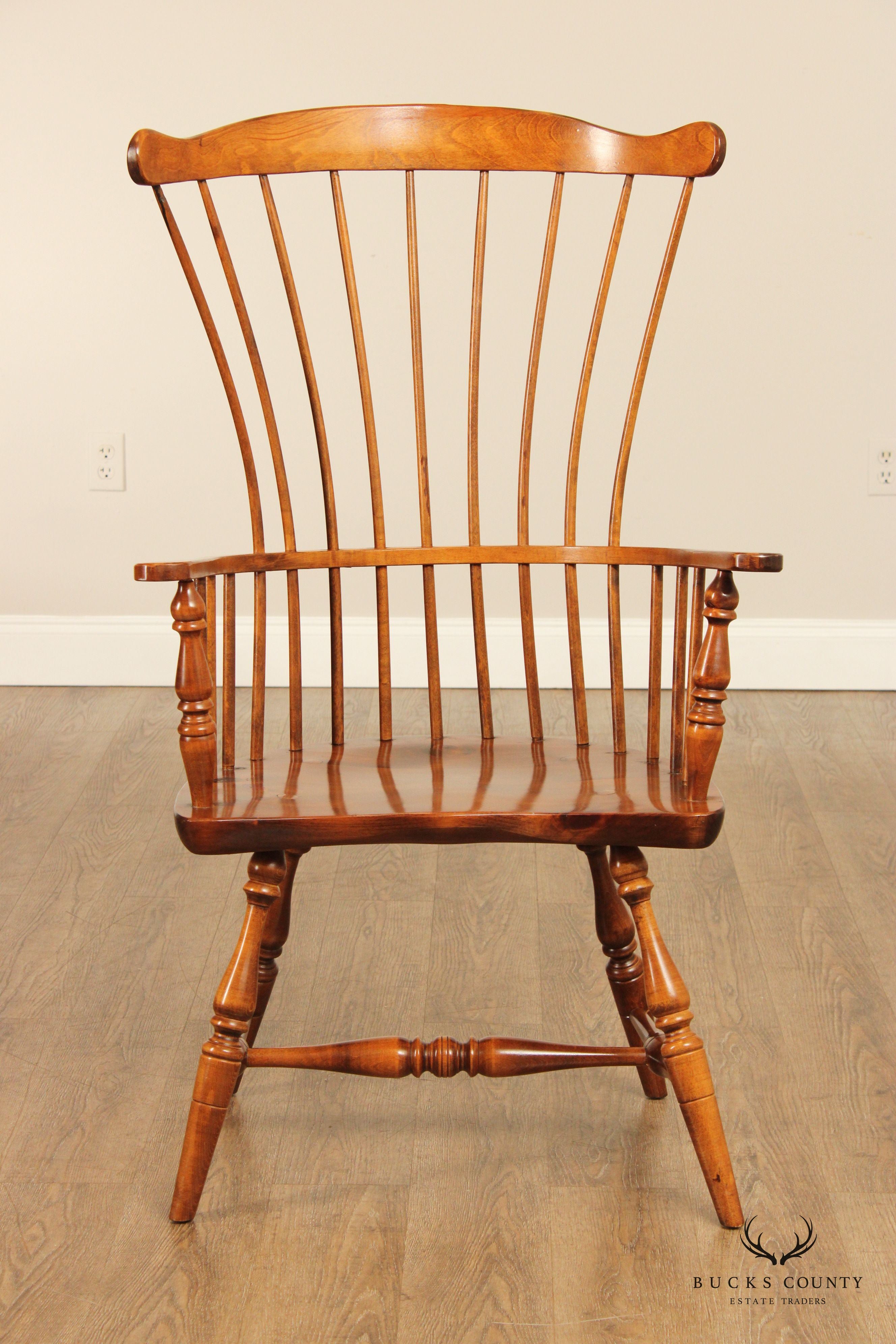 Benchmade Vintage High Back Windsor Armchair