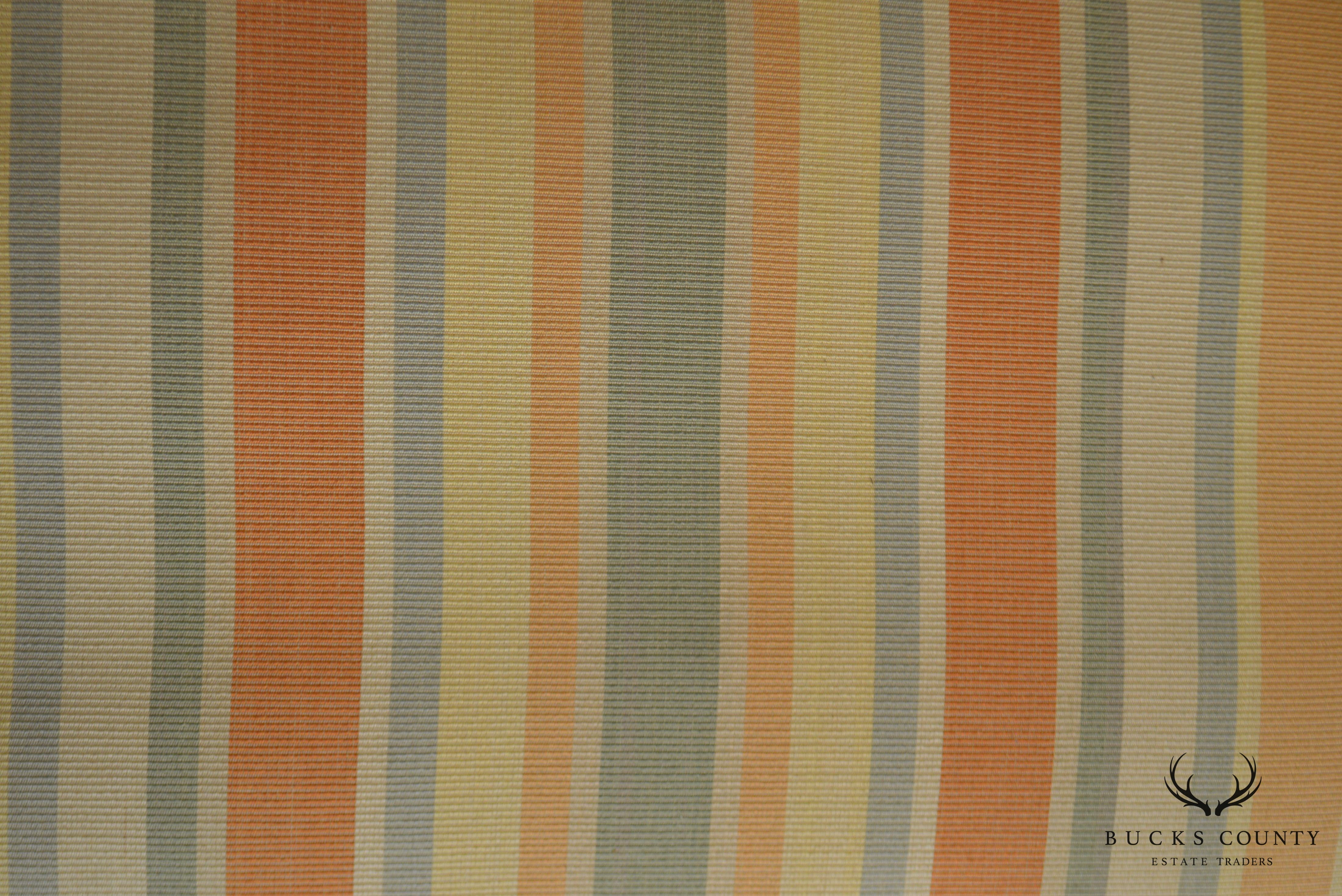 French Louis XV Style Custom Quality Pair Bergere Chairs