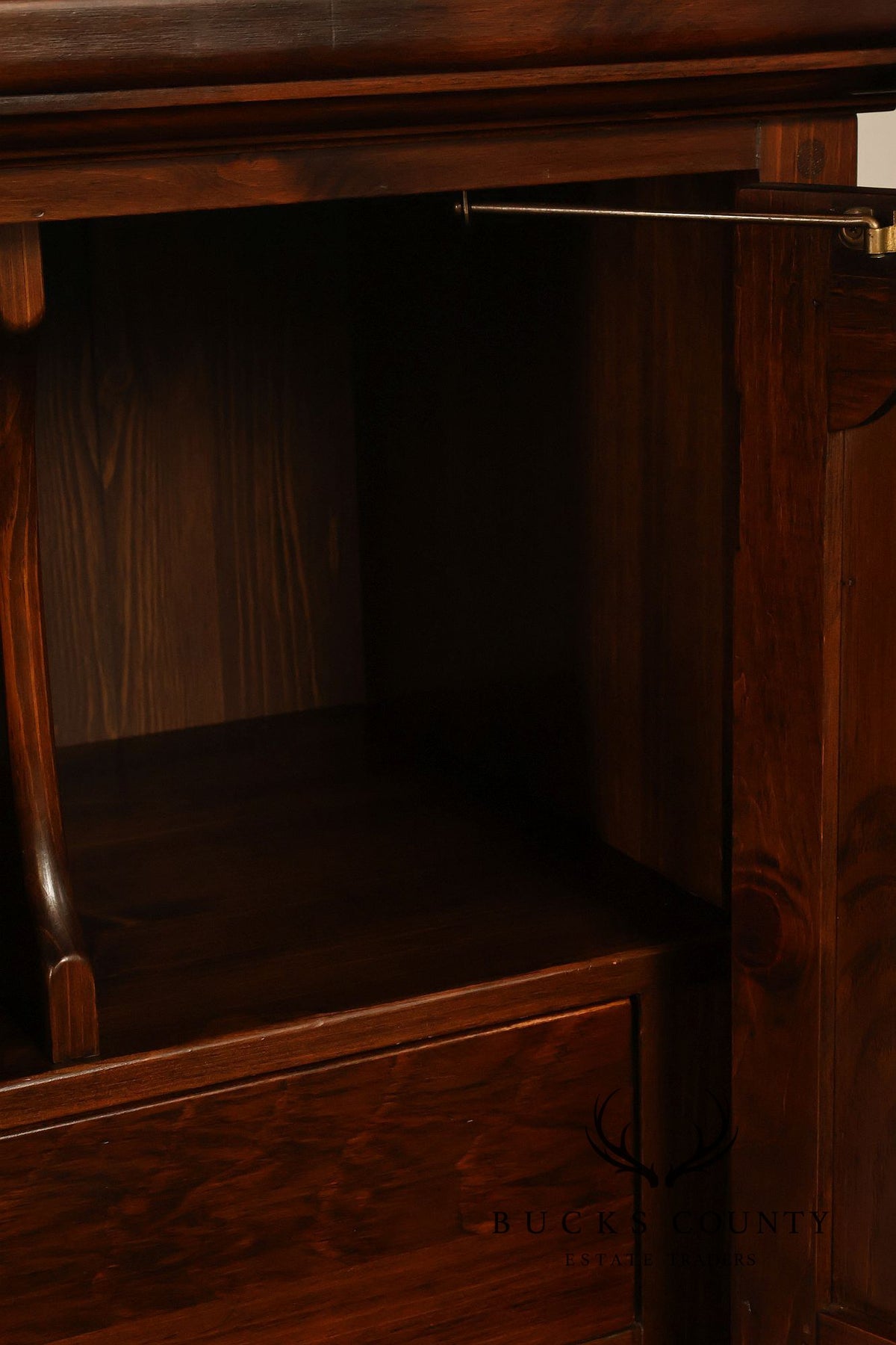 Ethan Allen Pine Armoire Chest
