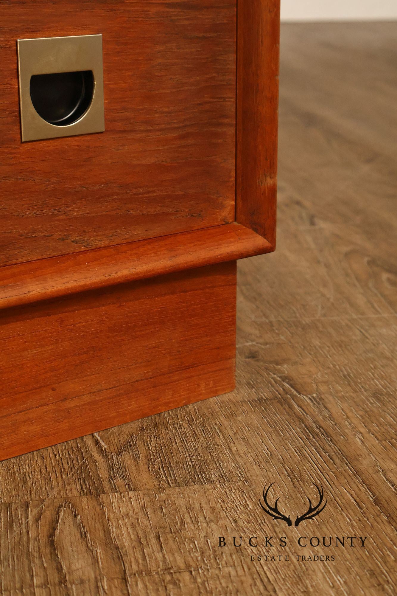 Mid Century Modern Teak Three Drawer Dresser