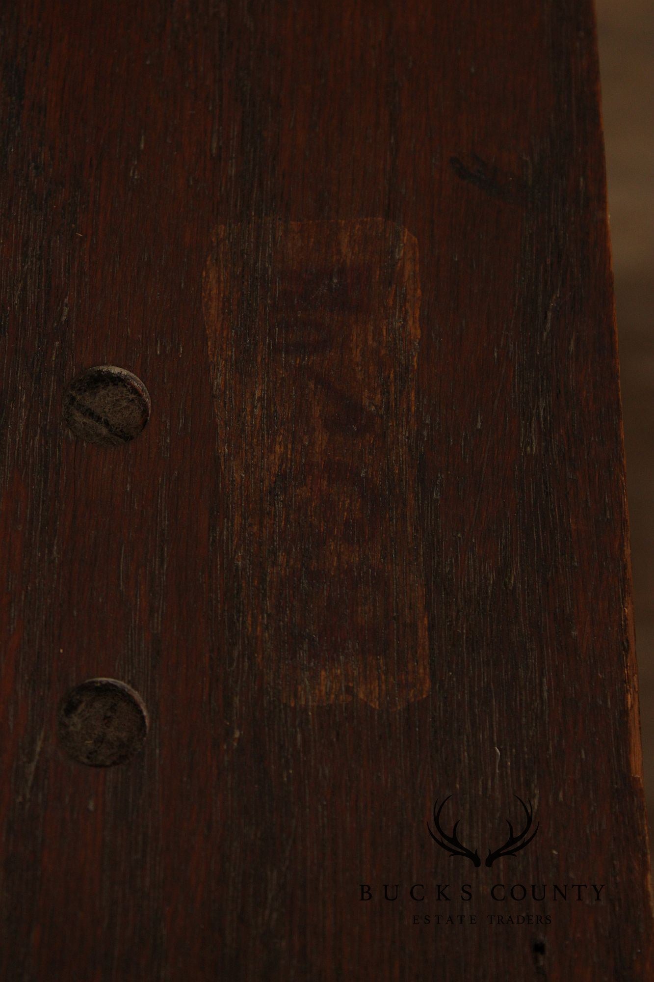 Limbert Furniture Antique Mission Oak Round Top Expandable Dining Table