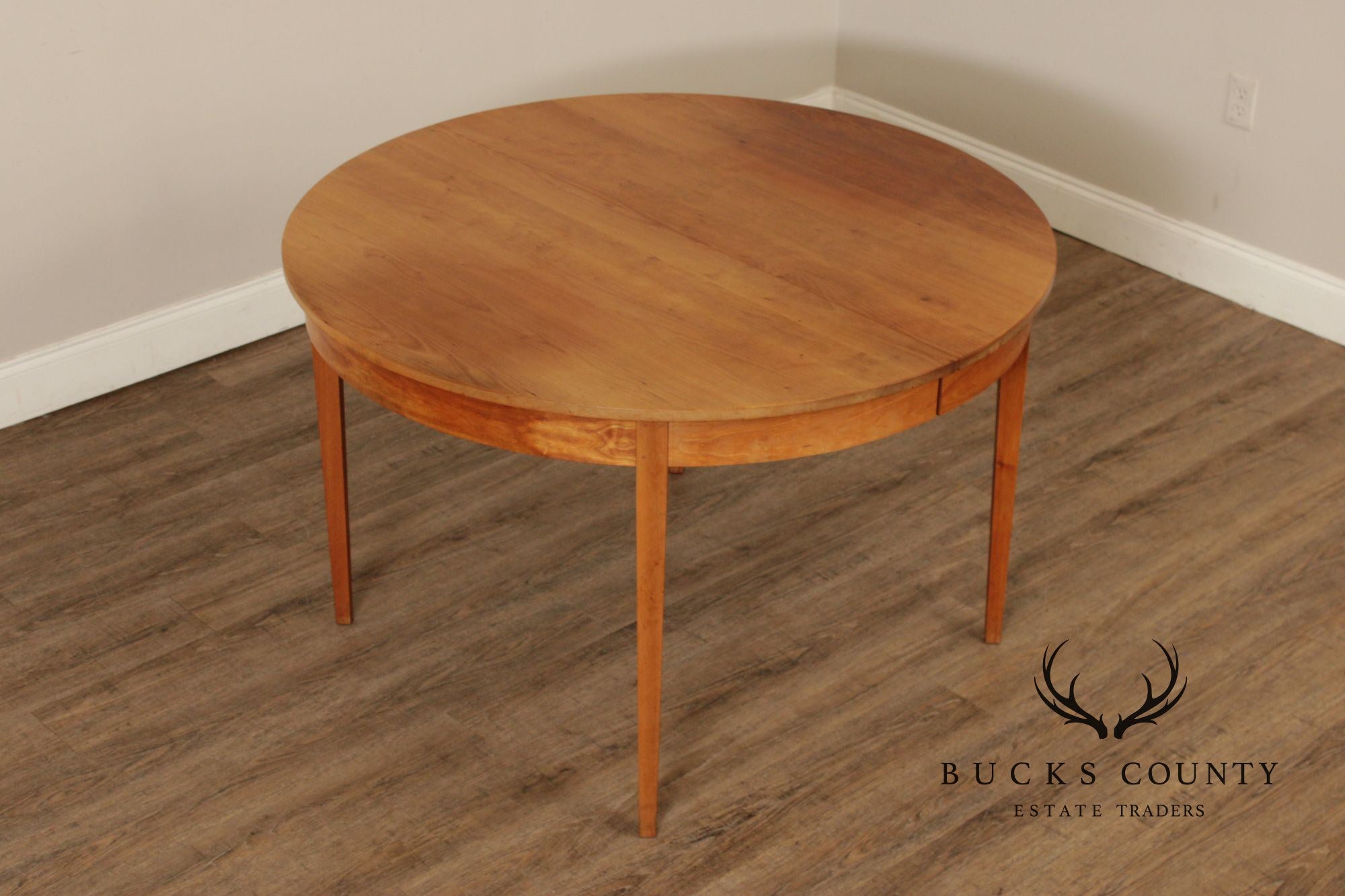 Thomas Moser Round Cherry Expandable Dining Table