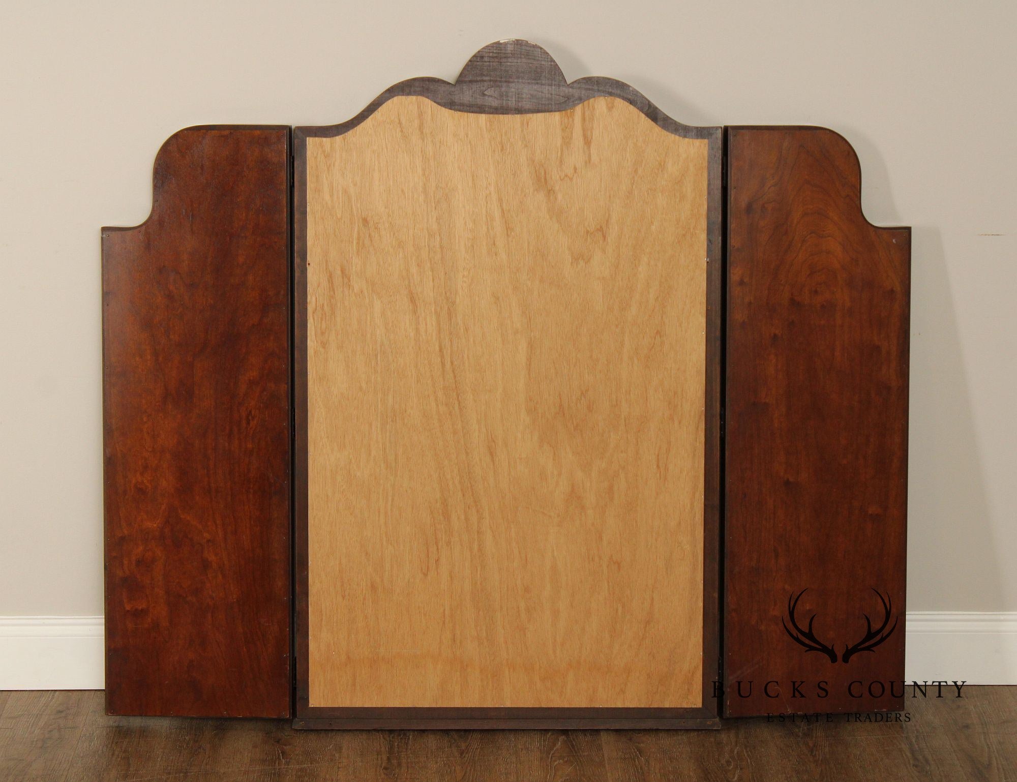 Harden Queen Anne Style Cherry Tri-Fold Dresser Mirror