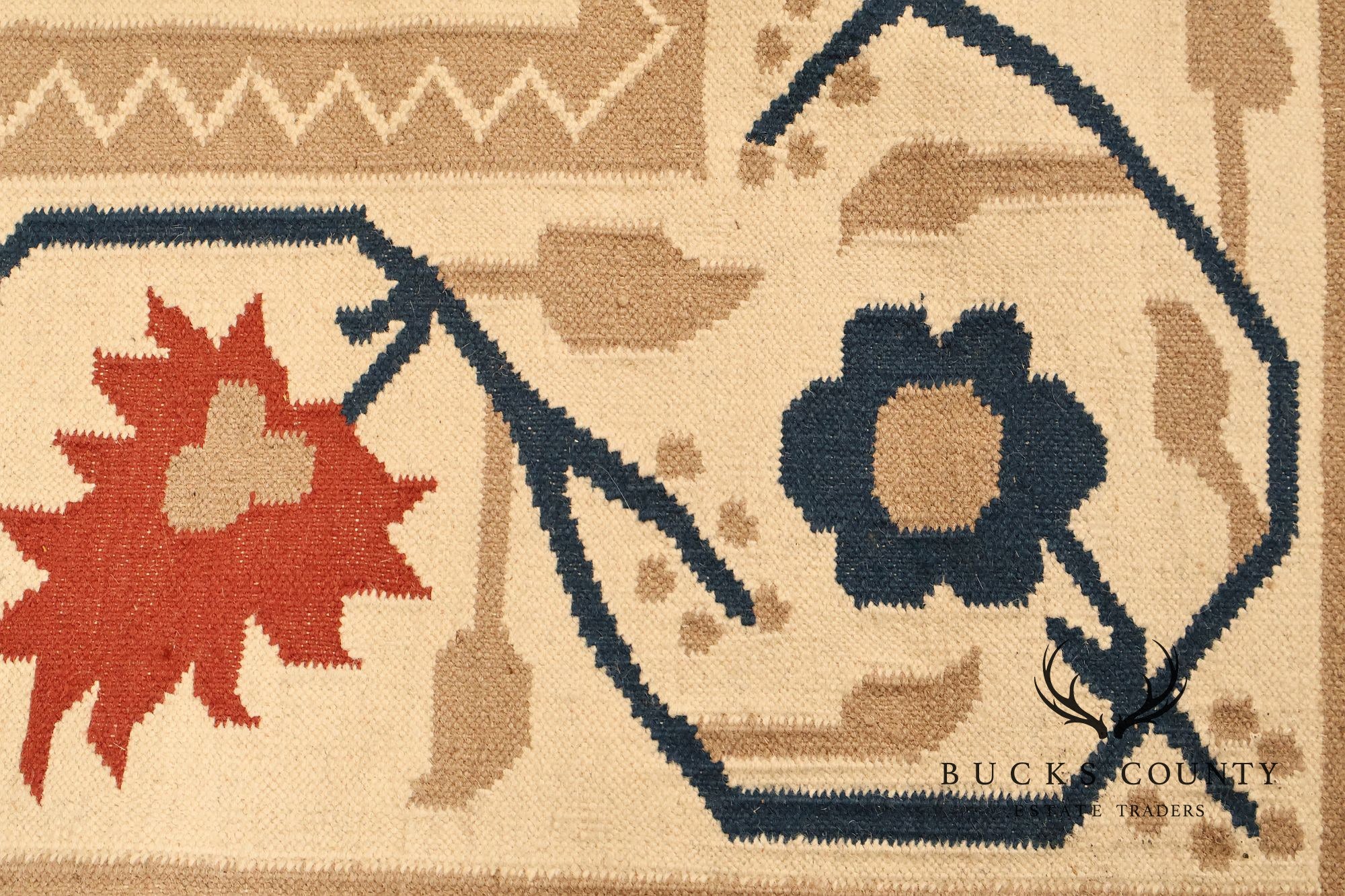 Capel Folk Art Style Tree of Life Area Rug