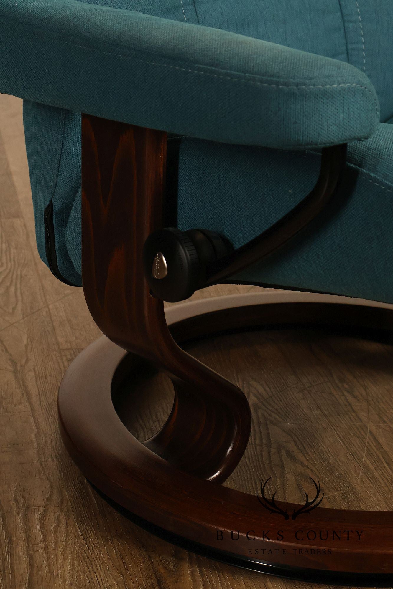 Ekornes Stressless Reclining Wing Chair and Ottoman