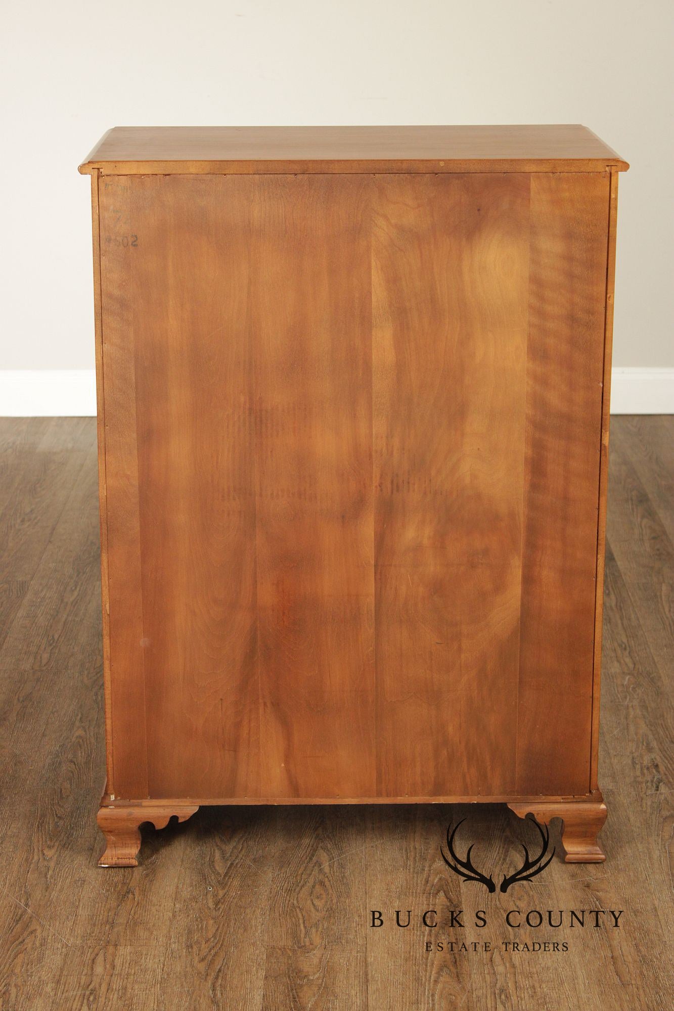 Beals Furniture Vintage Traditional Rock Maple Tall Chest