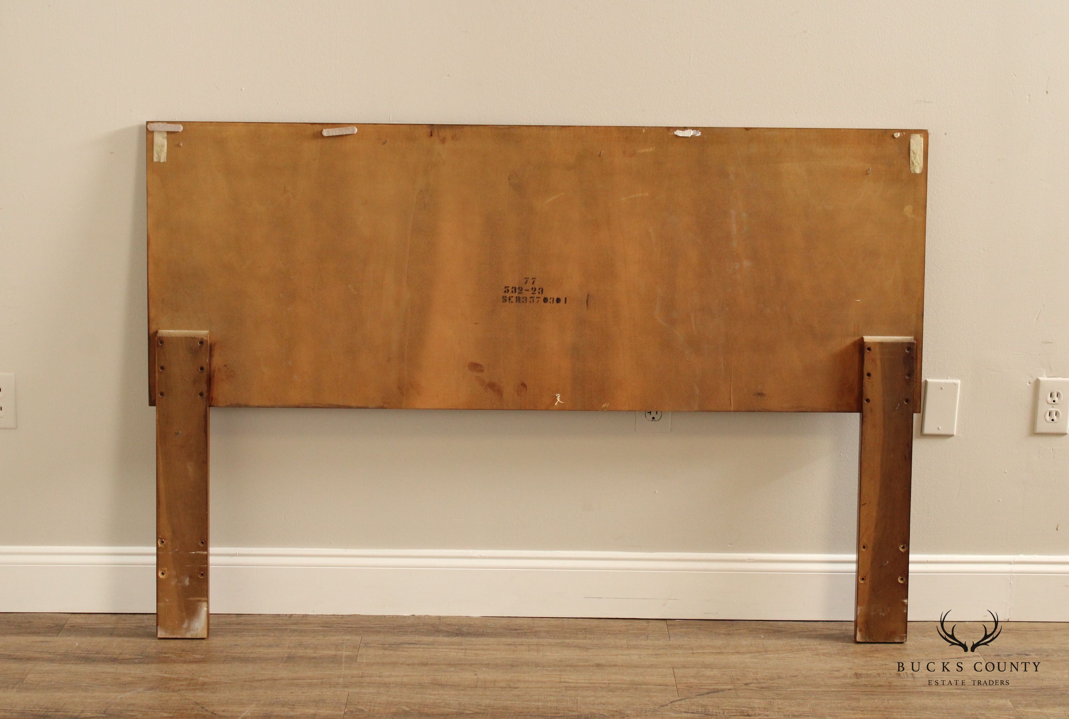 Lane Mid Century Modern Walnut Queen Headboard