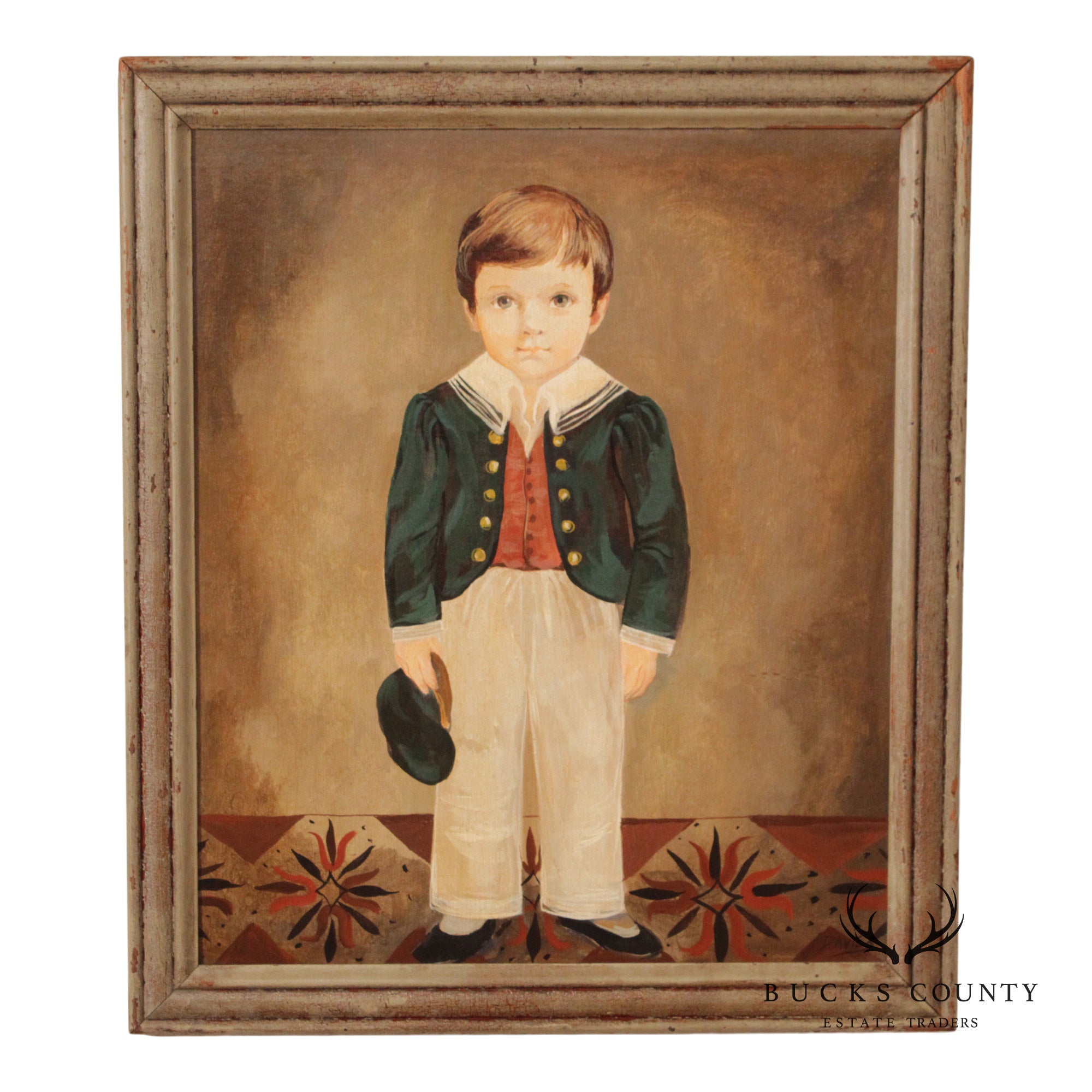 Jeanne Davies American School Portrait of a Child