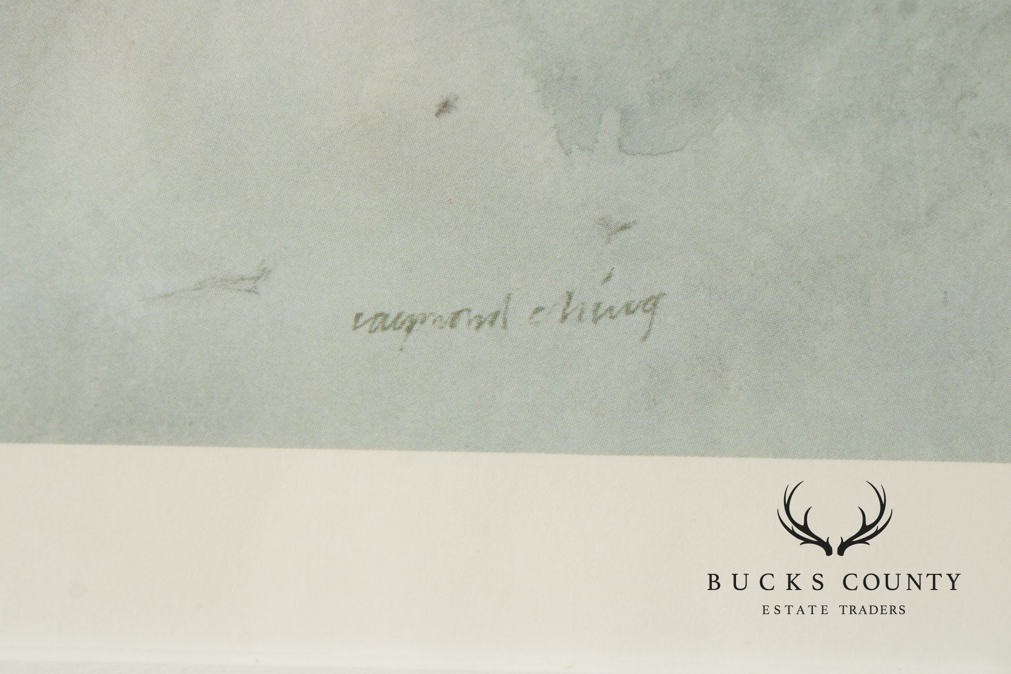 Raymond Harris-Ching Limited Edition Print, 'Mourning Doves'