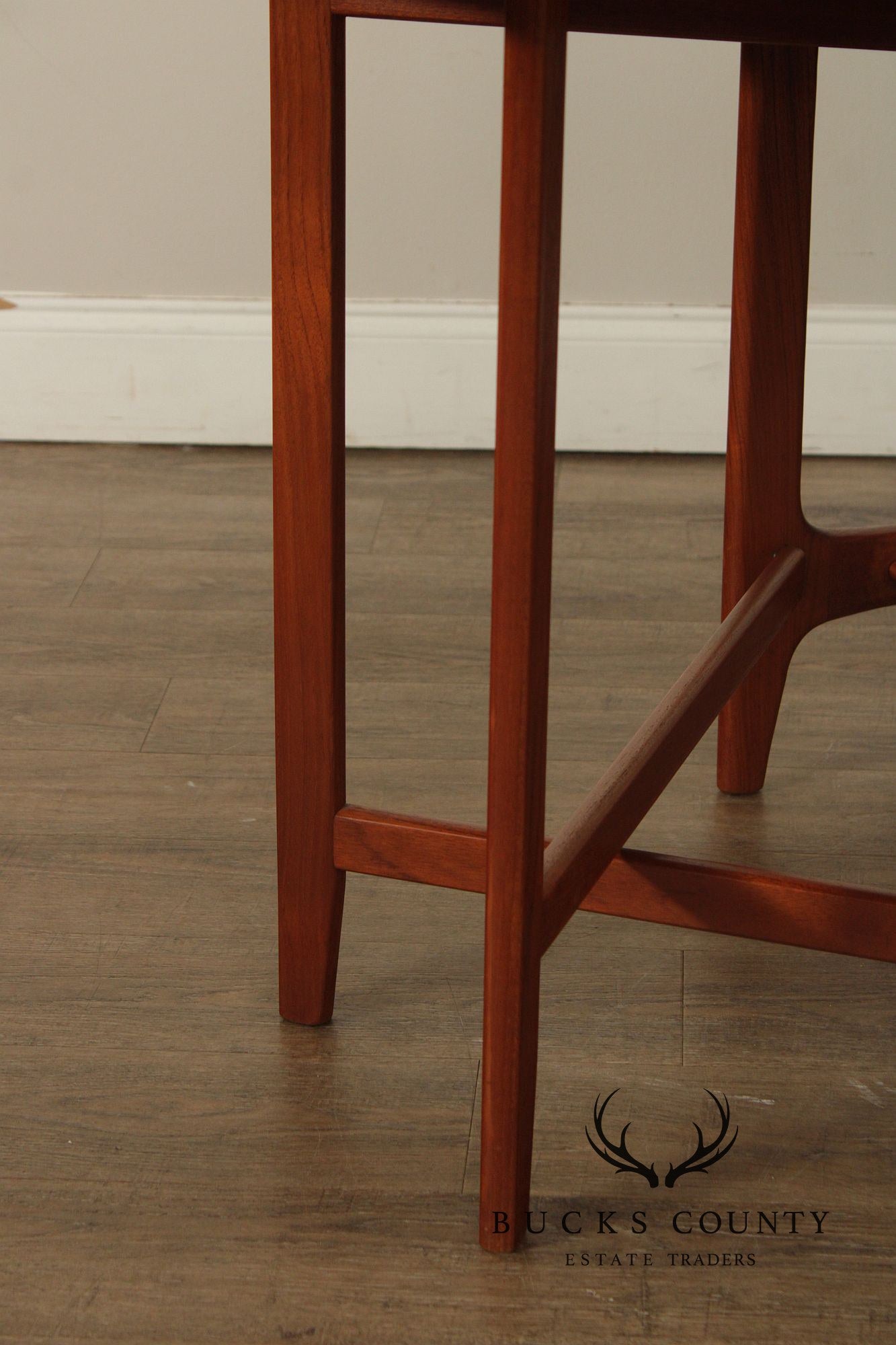 Kleppe Møbelfabrik Danish Modern Teak Drop-Leaf Dining Table