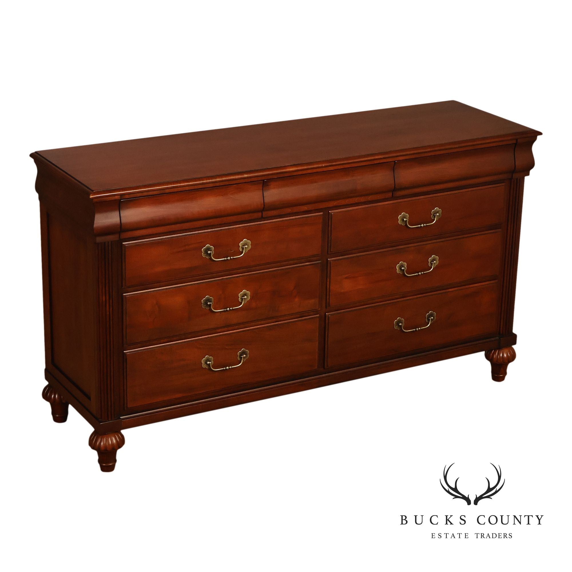 Ethan Allen 'British Classics' Double Dresser