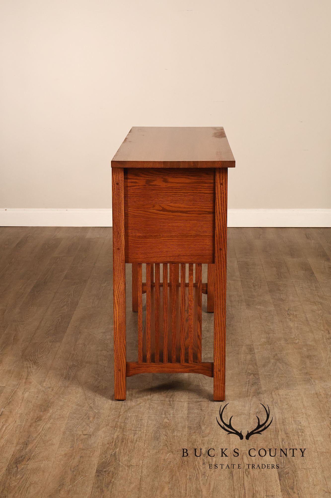 American Arts And Crafts Mission Oak Server Sideboard