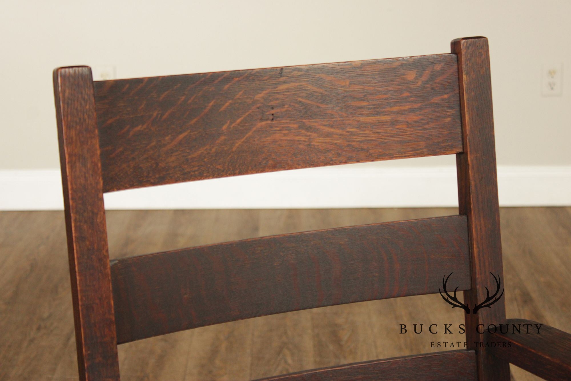 Stickley Brothers Quaint Furniture Mission Oak Armchair