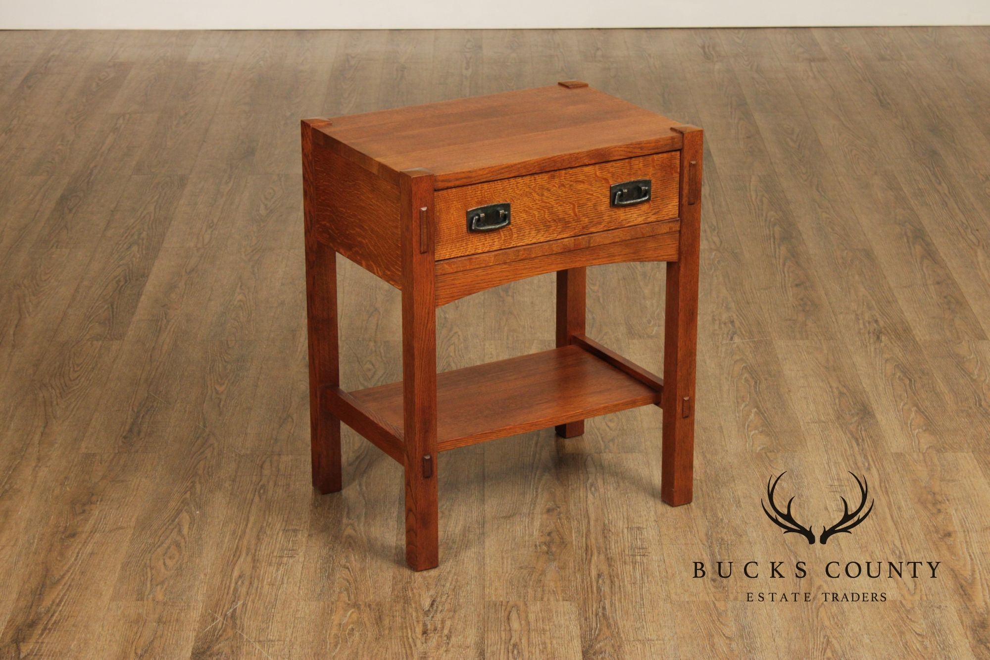Stickley Mission Collection Oak One-Drawer Nightstand