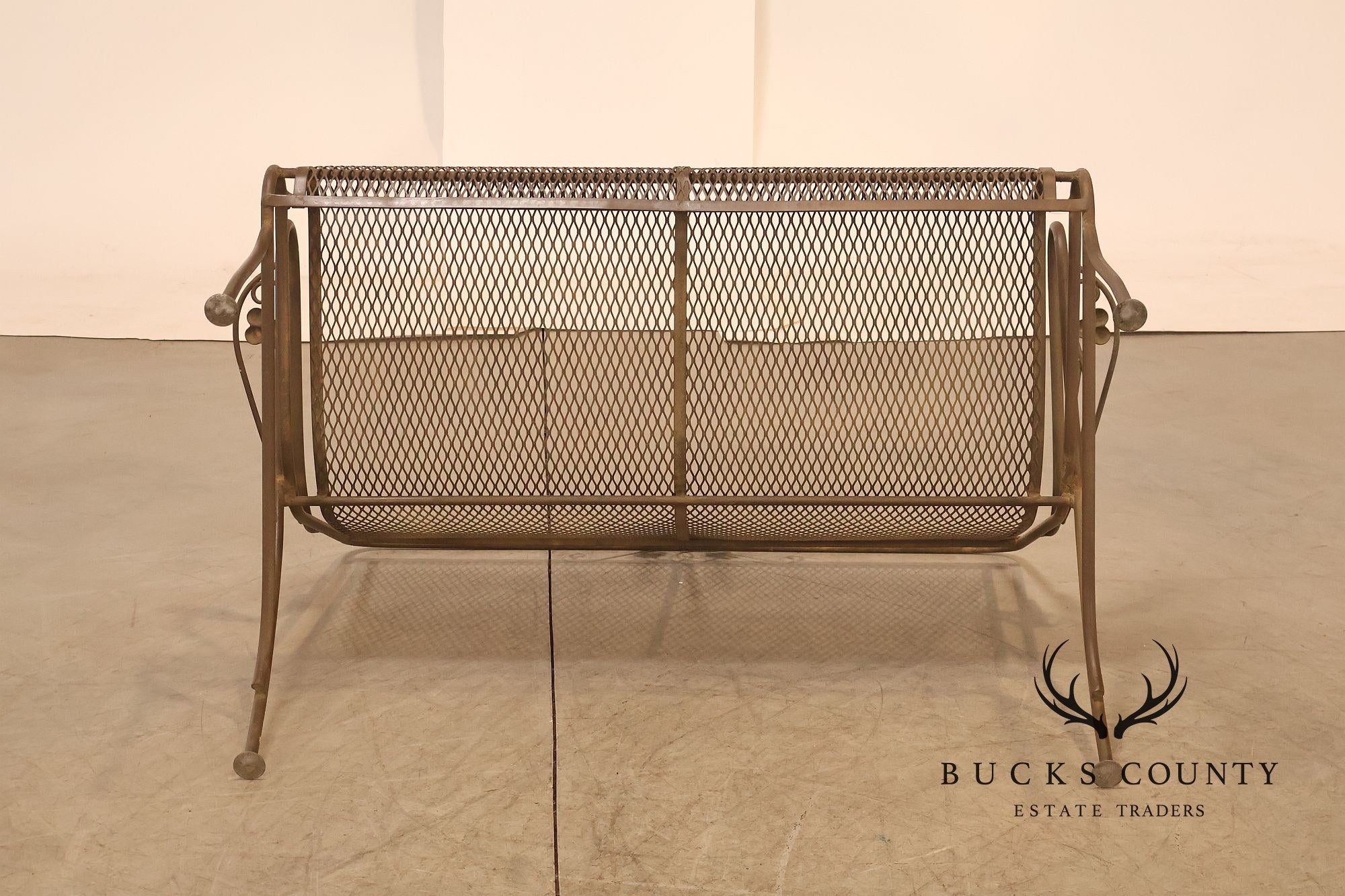 Vintage Salterini Wrought Iron 6 Piece Patio Set