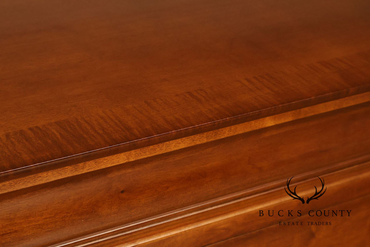 Shermag Louis Philippe Style Cherry Tall Chest