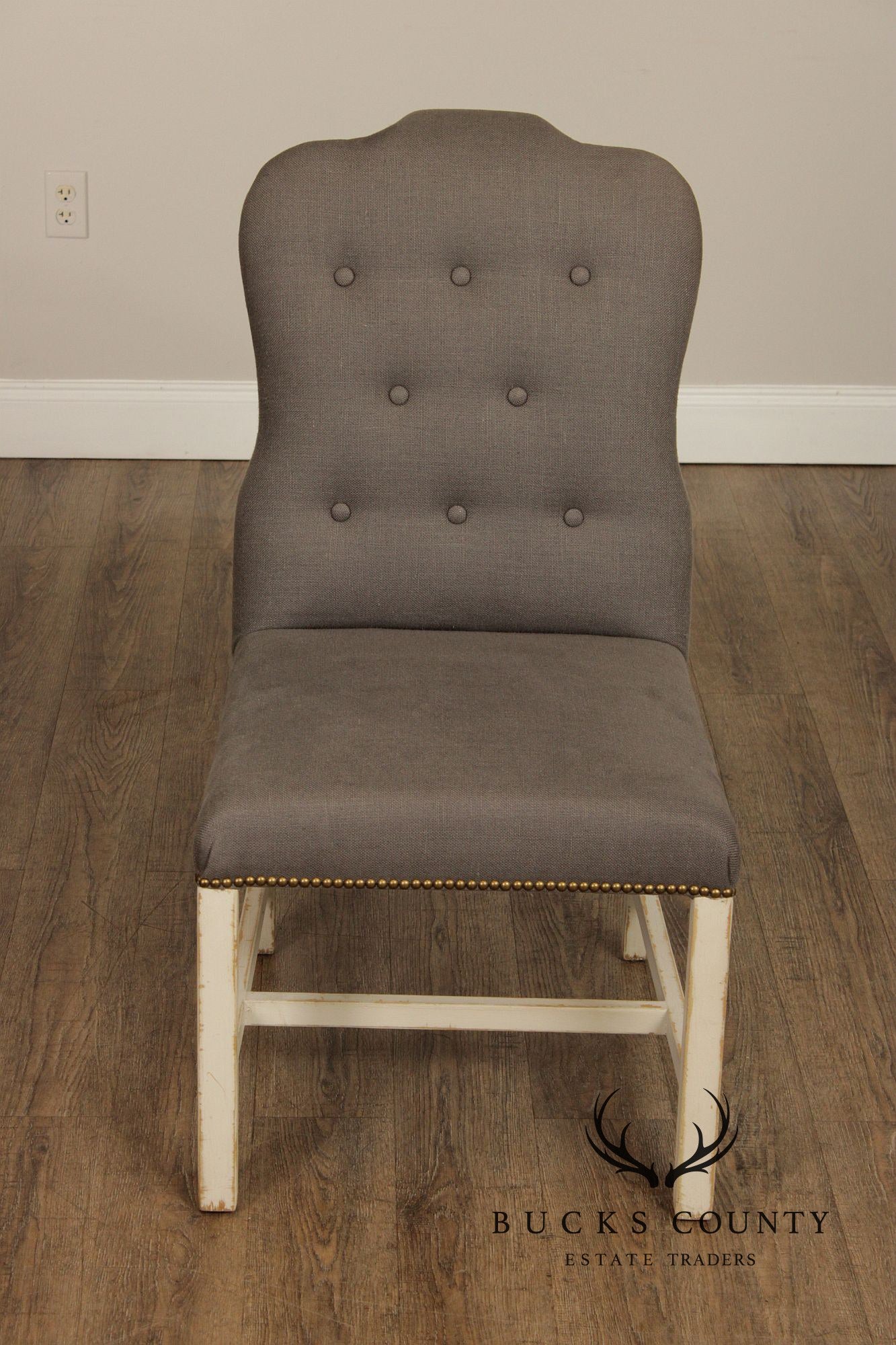 Bunny Williams Home Pair of George II Style 'Jack Chairs'
