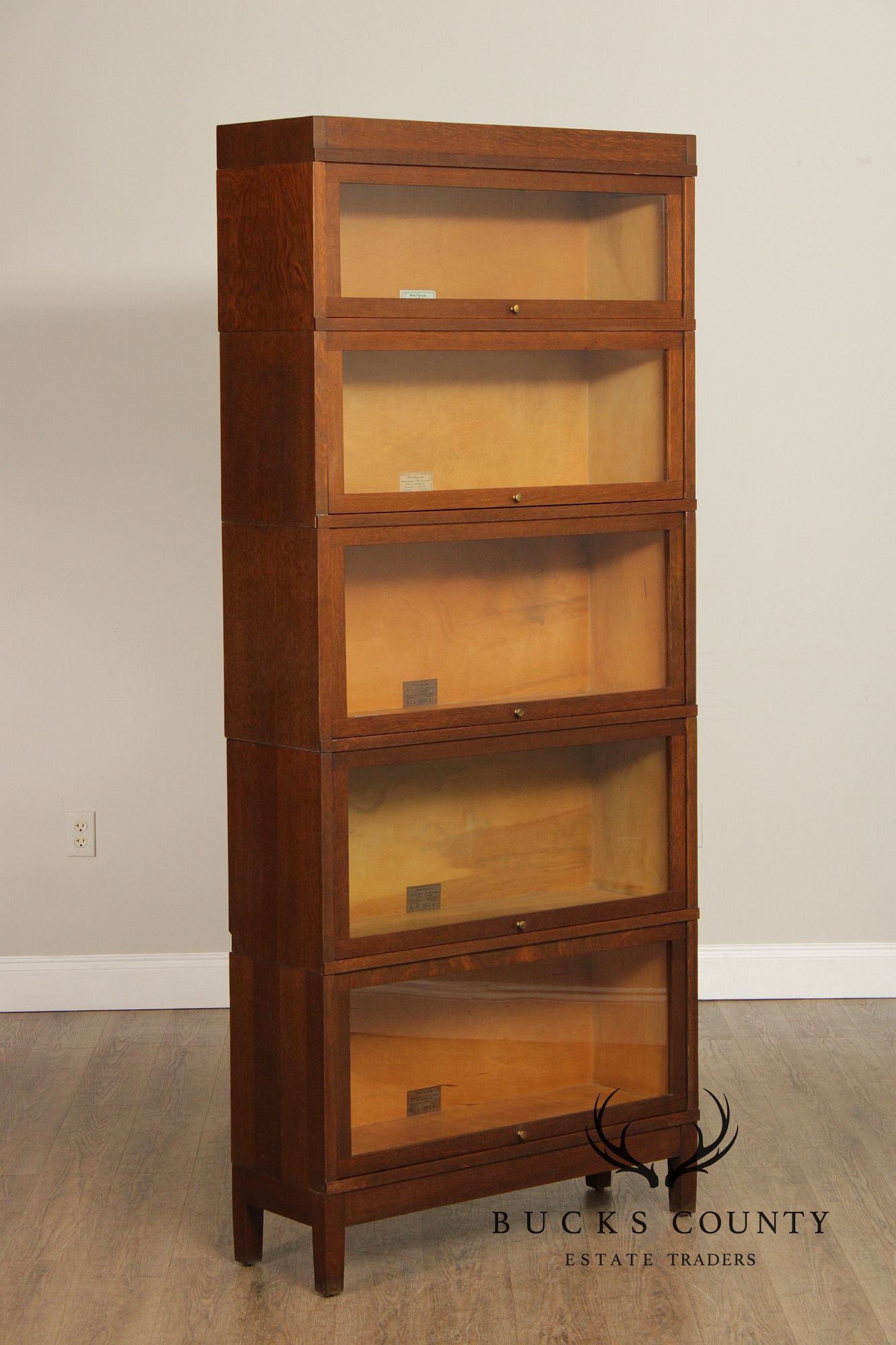 Globe Wernicke Vintage Five Stack Barrister Bookcase