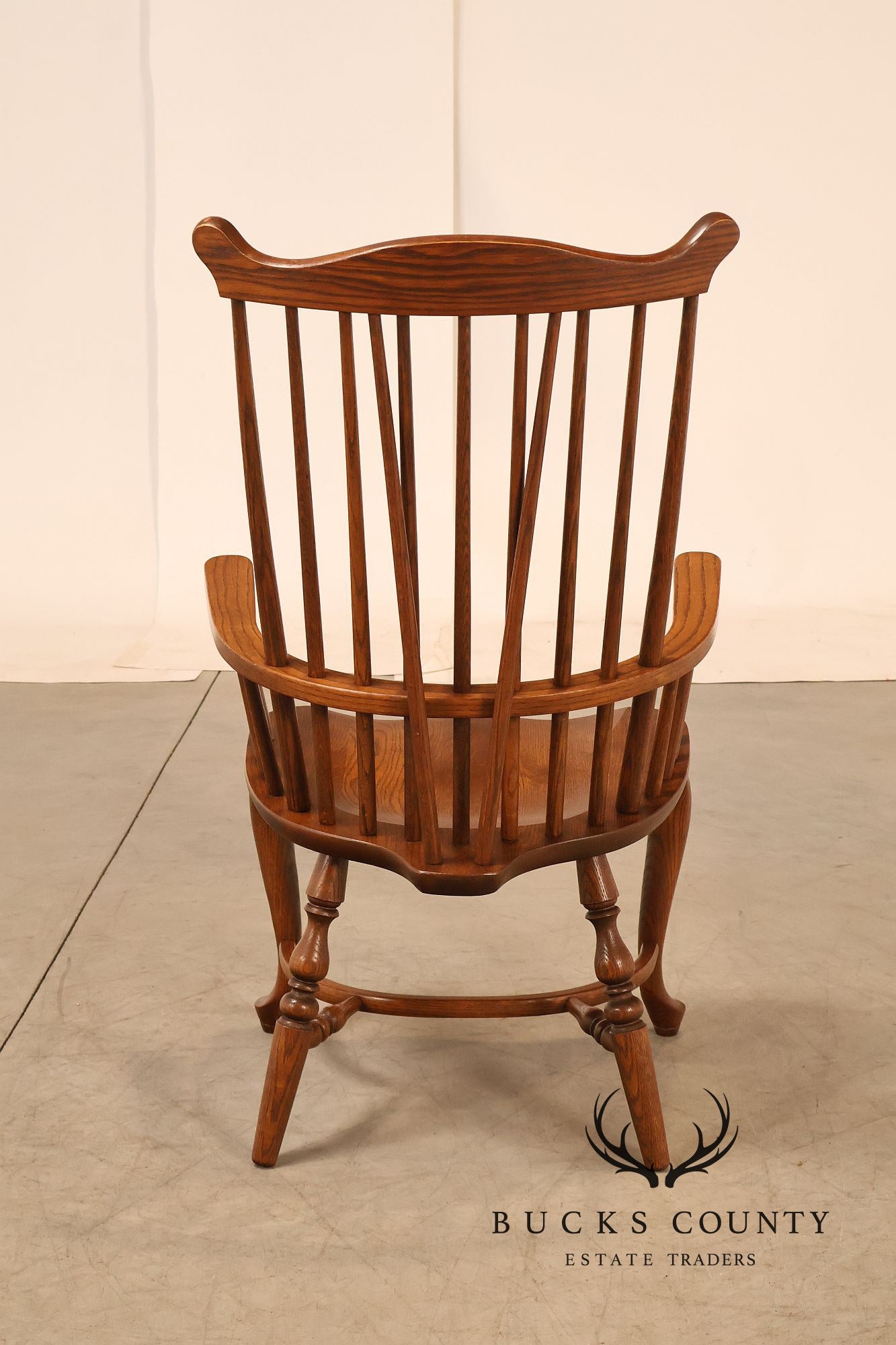 Richardson Brothers Pair Of Welsh Style Oak Armchairs