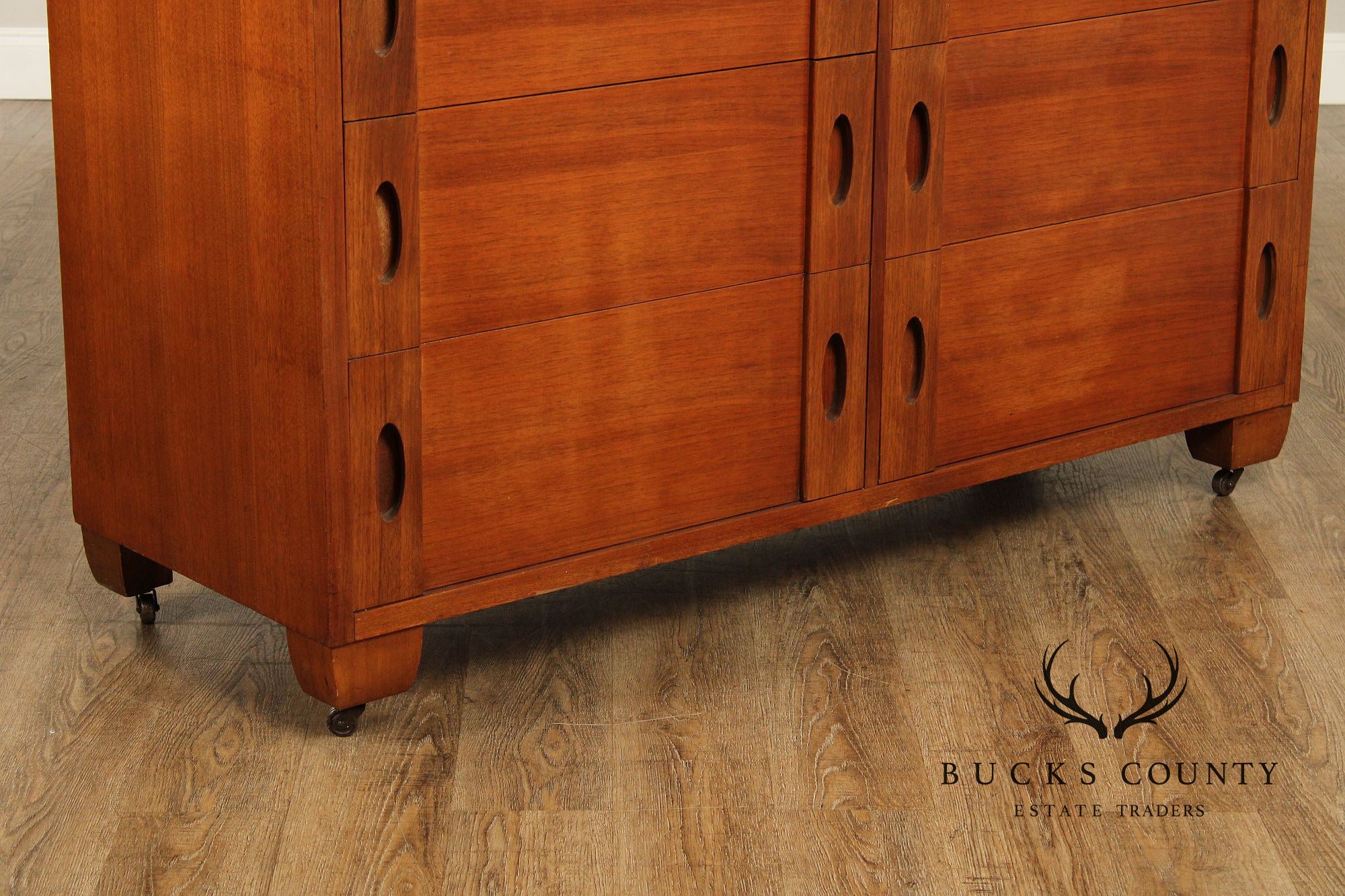 Phenix Furniture Co. Mid Century Modern Walnut Dresser