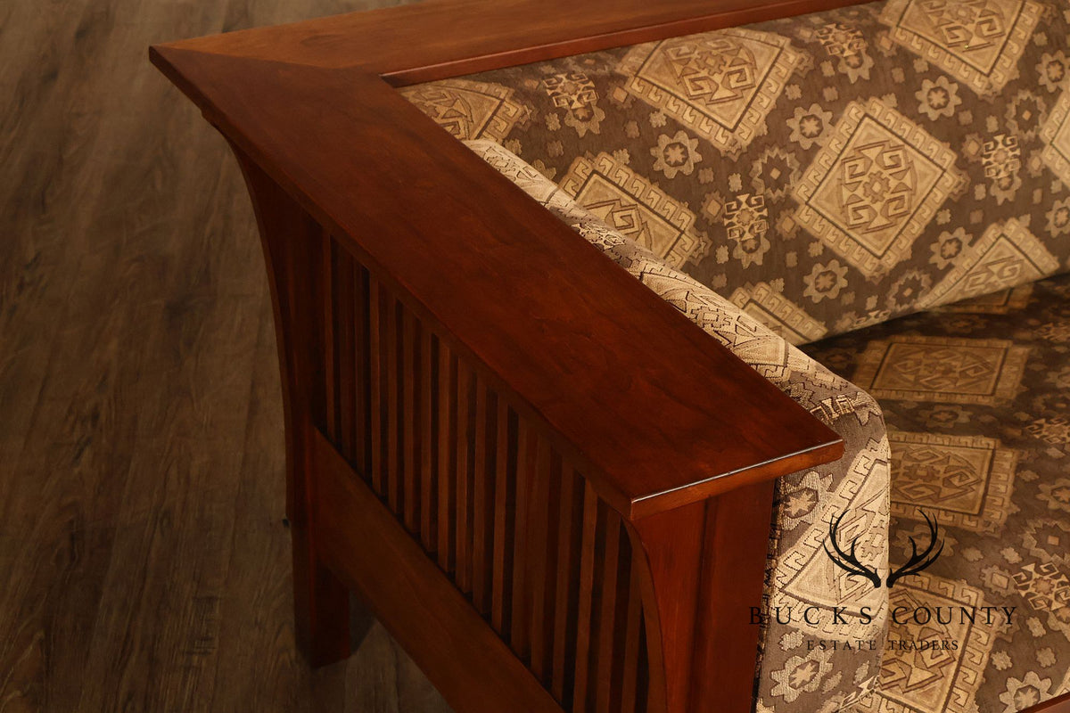 Stickley Mission Collection Cherry Prairie Settle