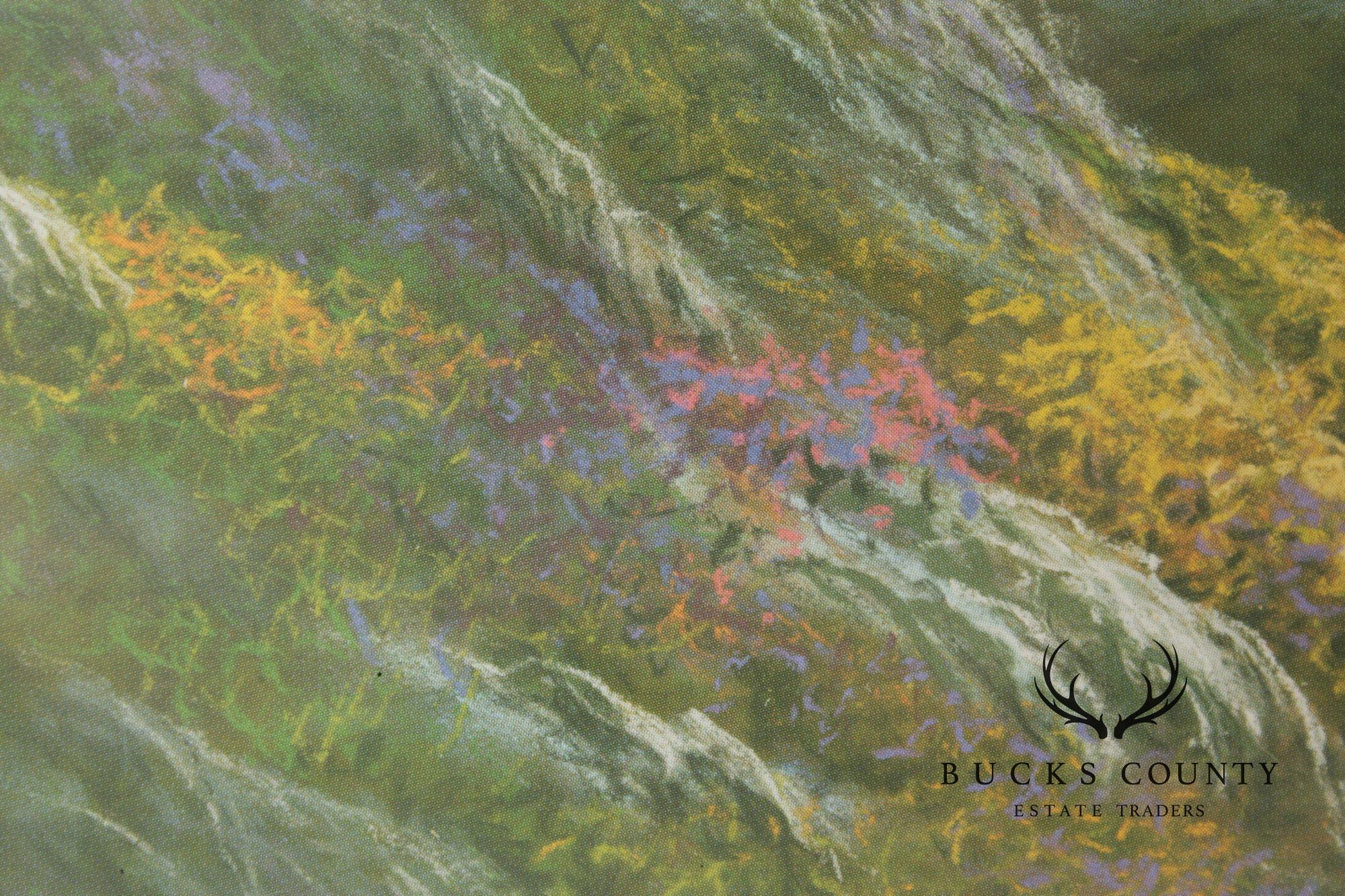 Philip Gray Impressionist Style LandHand Signed Print, 'Croagh Patrick, Co. Mayo'