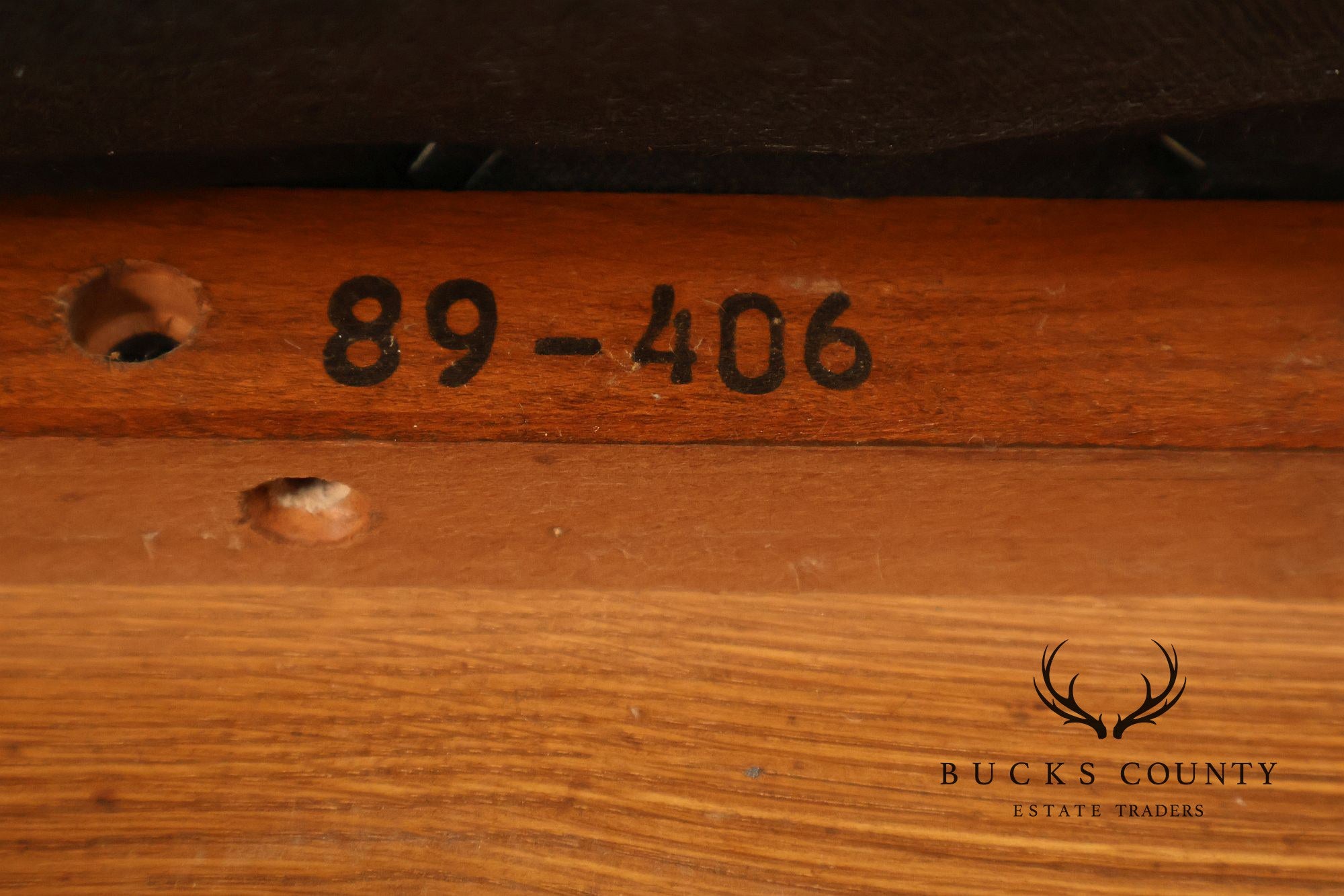 Stickley Mission Collection Oak And Leather Bow Arm Morris Chair