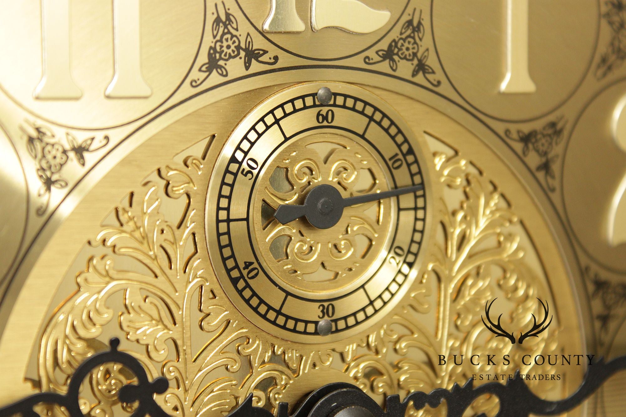 Howard Miller Georgian Style Walnut Grandfather Clock