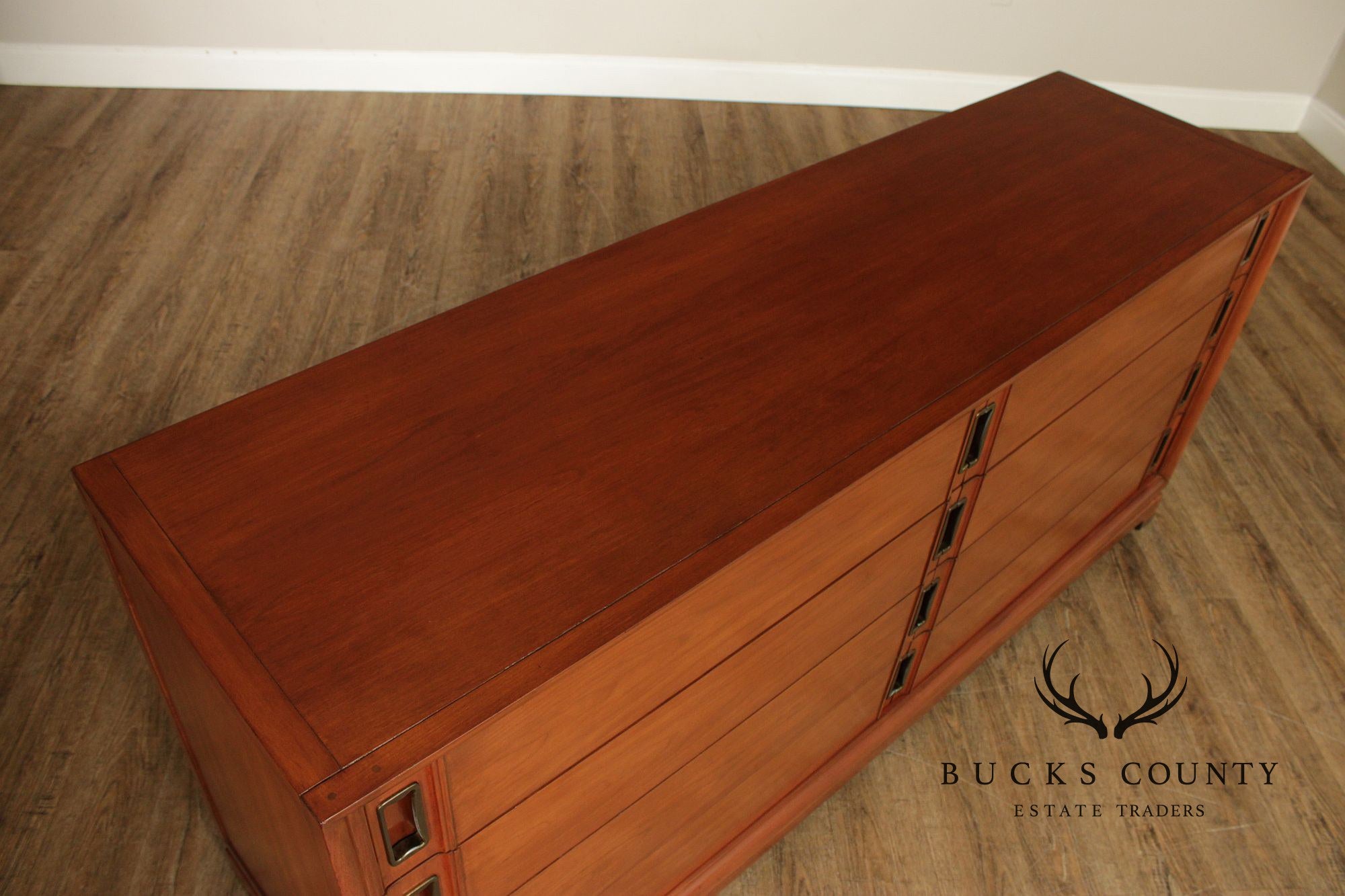 Red Lion Table Company Mid Century Modern Walnut Dresser