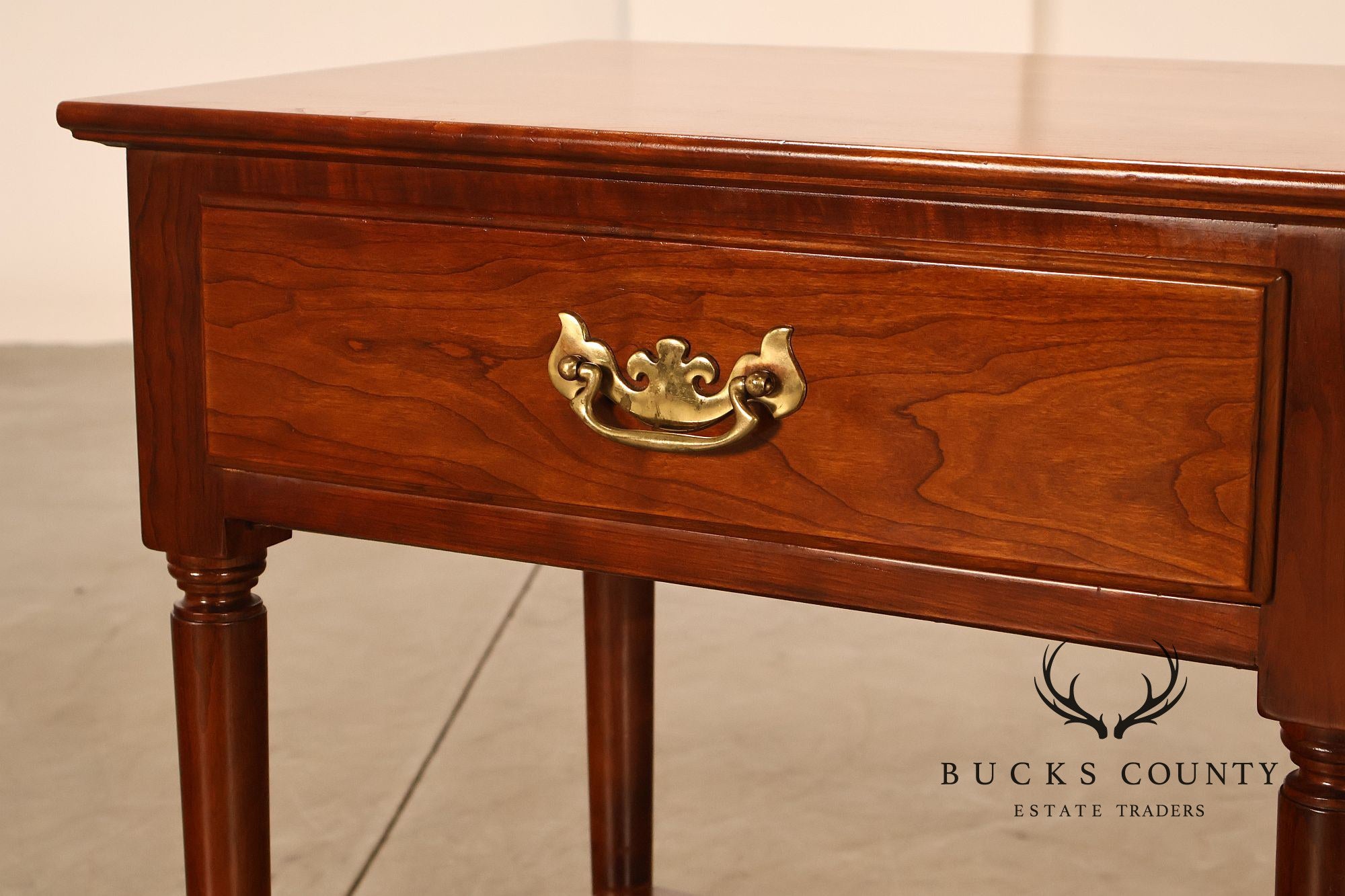Stickley Cherry Valley Pair Of One Drawer Night Stands