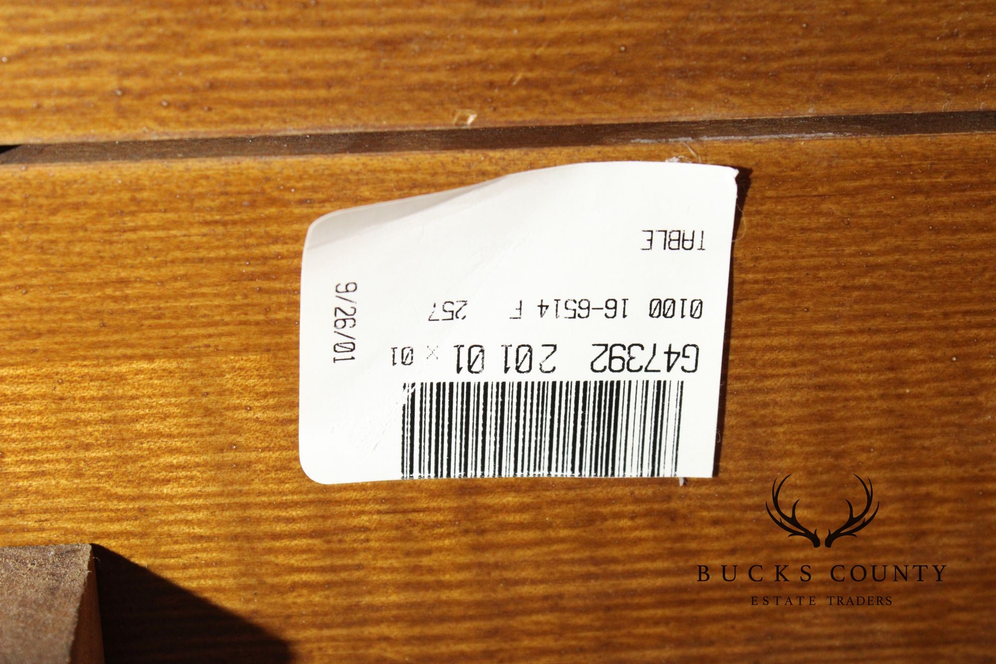 Ethan Allen Expandable Farmhouse Dining Table