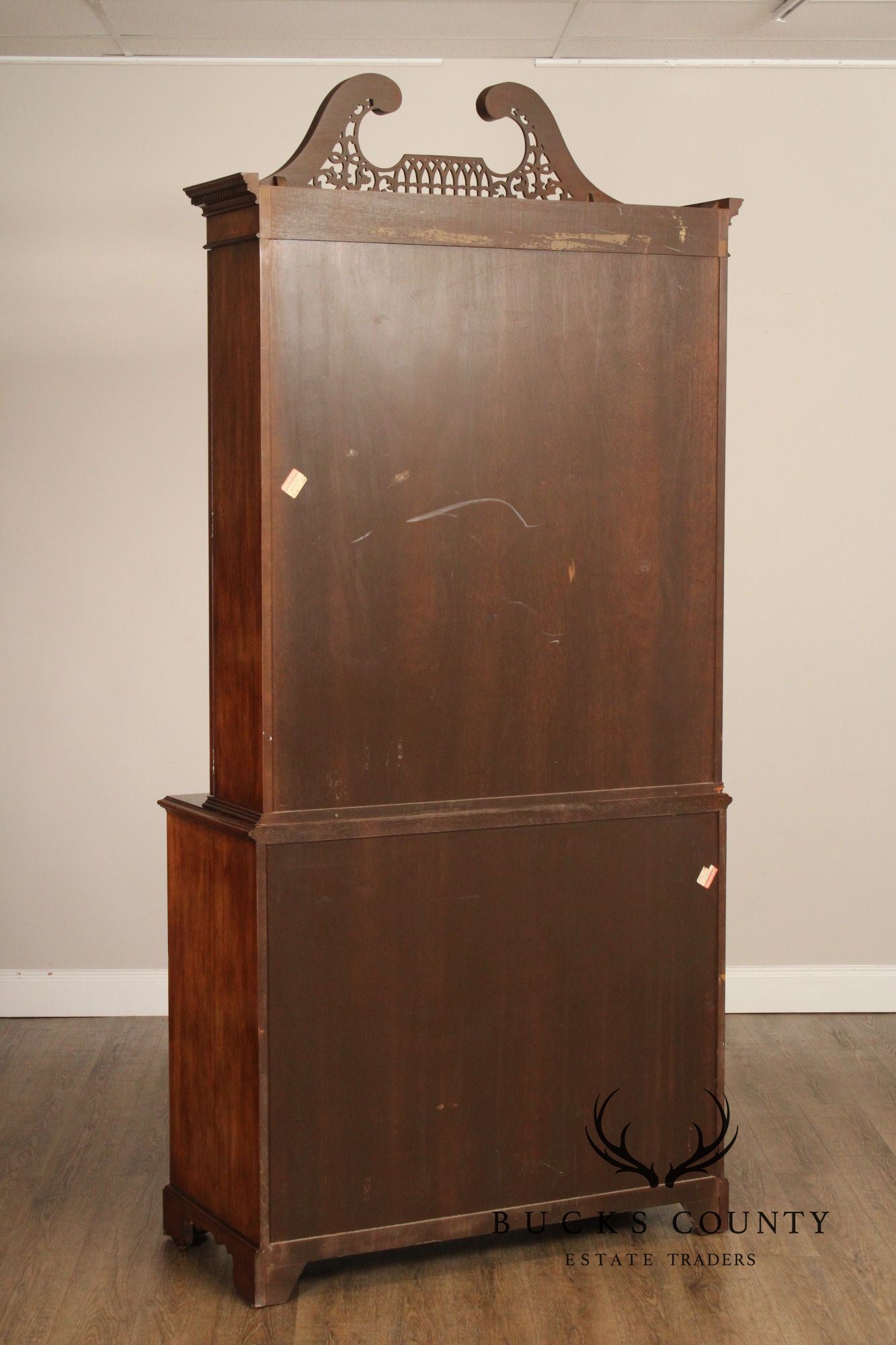 Baker Collector's Edition Vintage Mahogany Secretary Bookcase