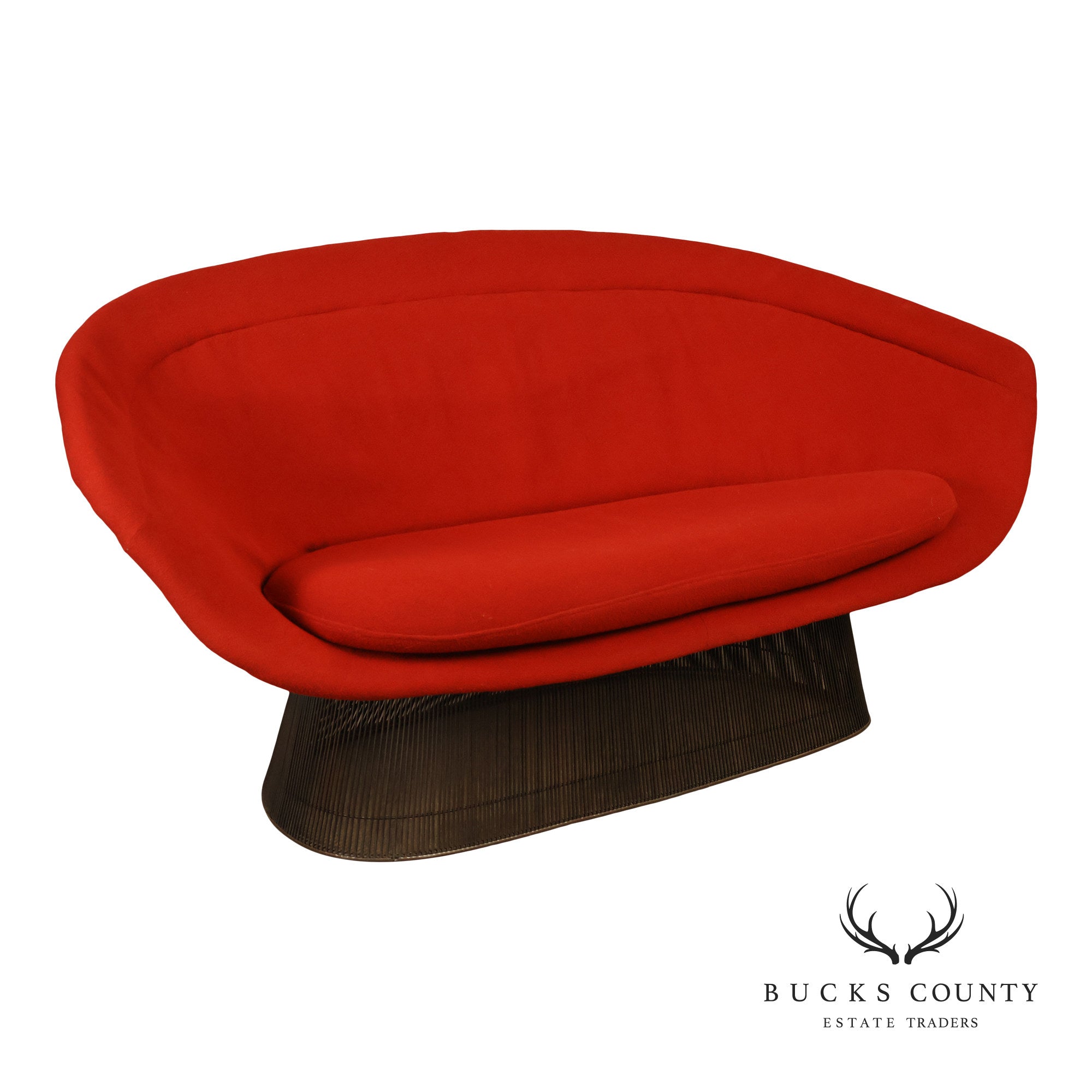 Warren Platner For Knoll Wire Frame Settee