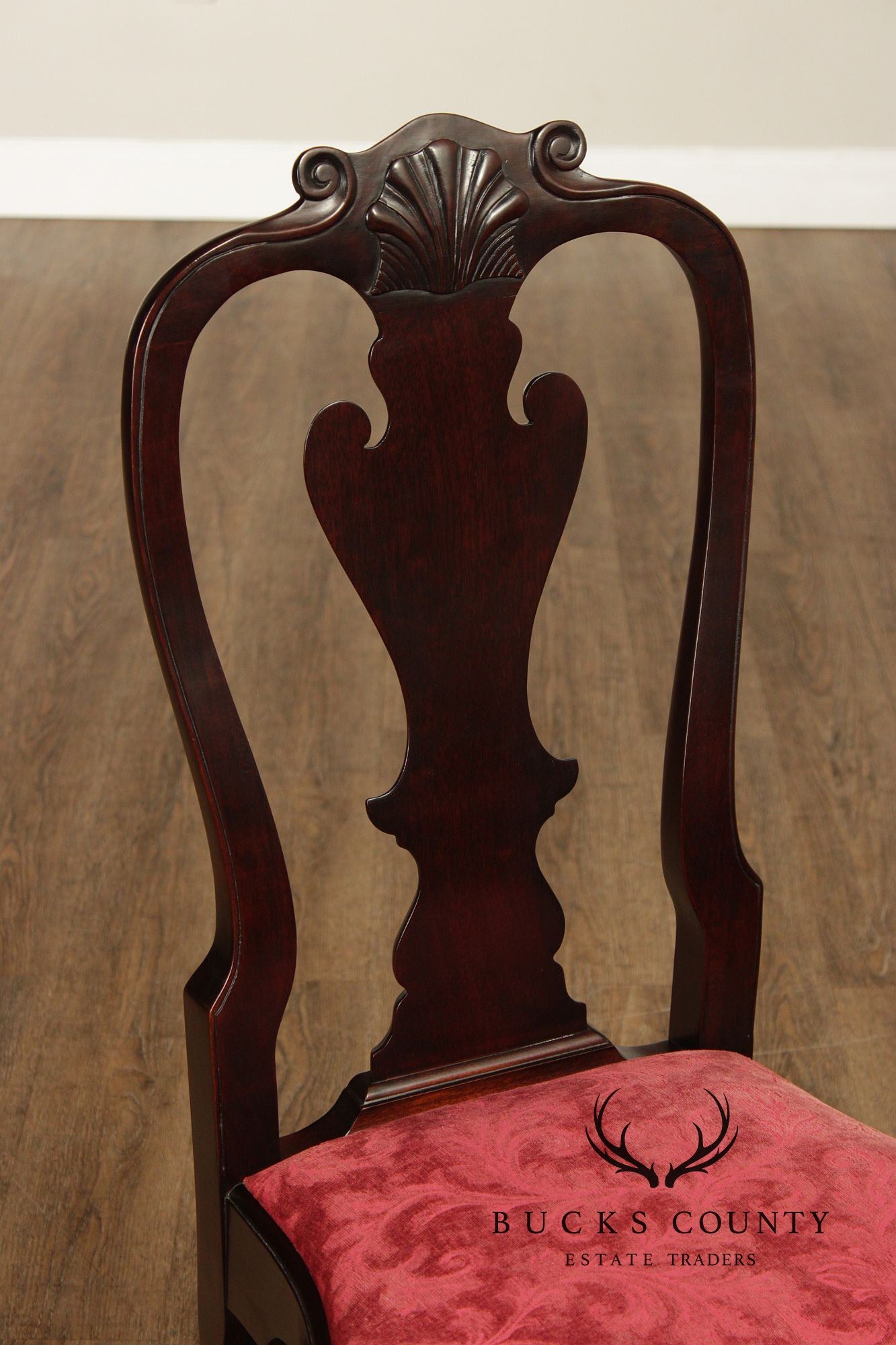 Stickley Colonial Williamsburg Set Of Six Mahogany Dining Chairs