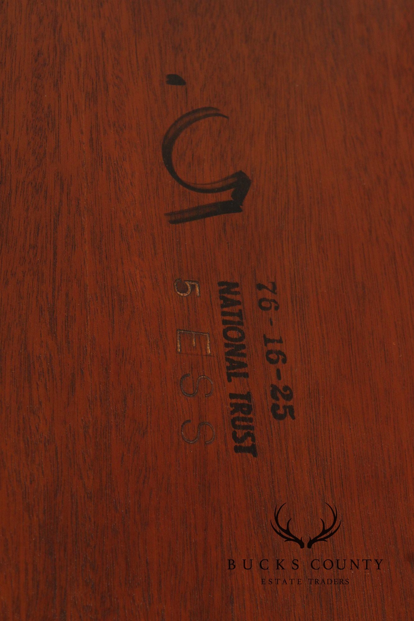 Kindel National Trust Double Pedestal Mahogany Expandable Dining Table