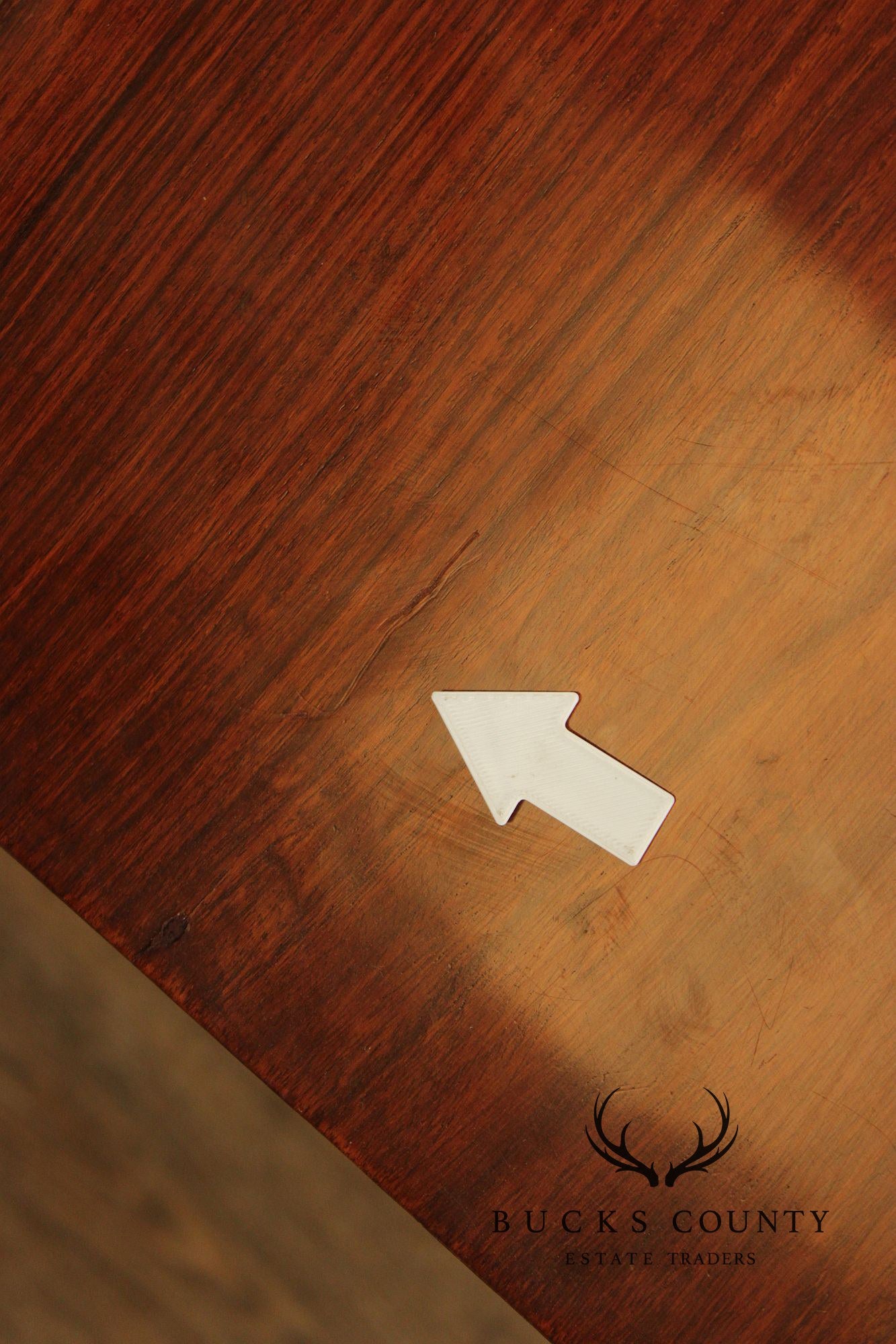 Brass Inlaid And Carved Teak Four Drawer Campaign Chest