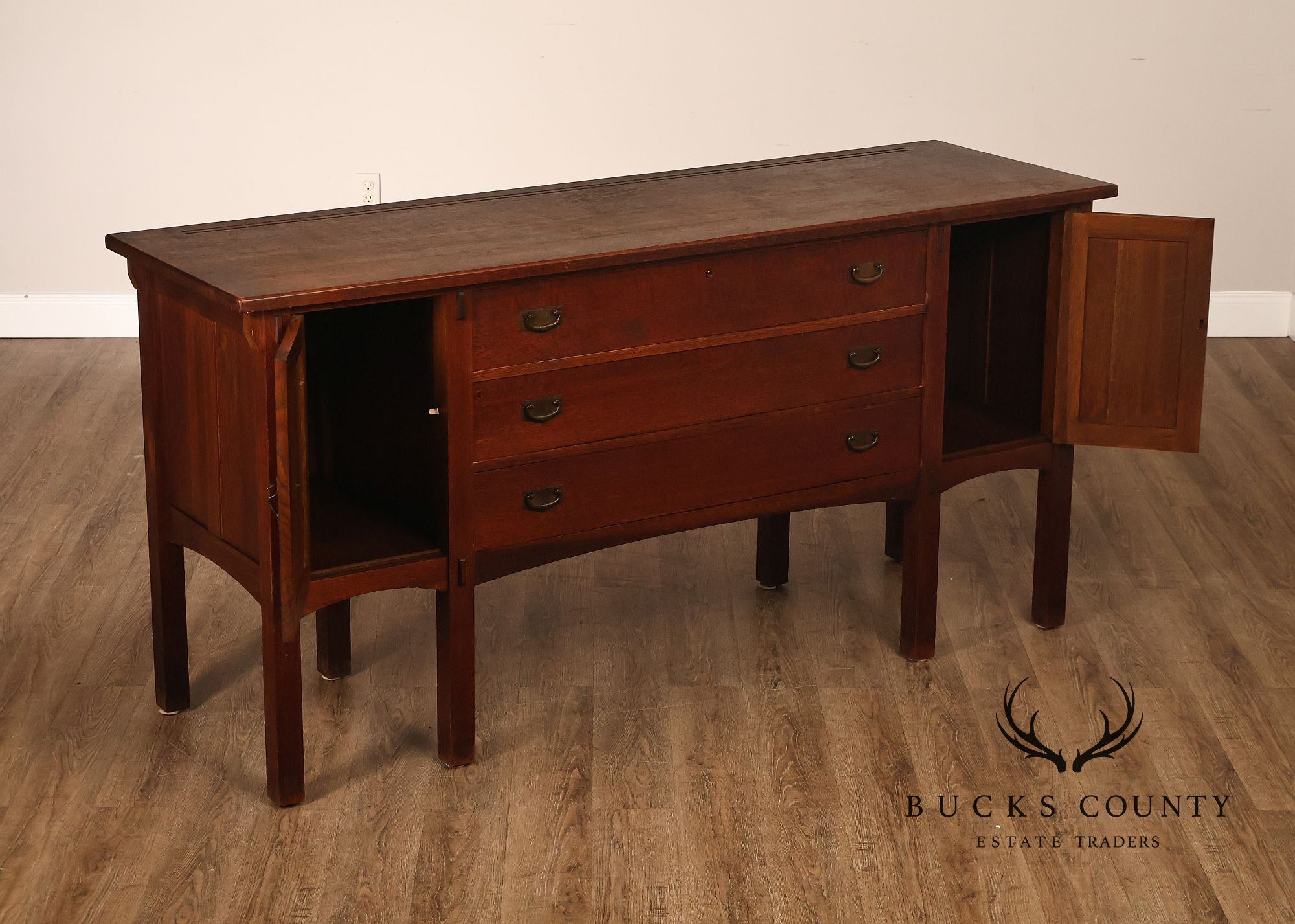 Limbert Antique Mission Style Oak Sideboard