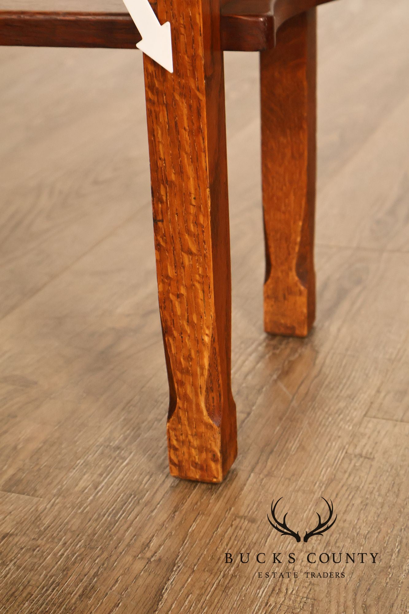 Antique Arts And Crafts Mission Oak Imperial Stand
