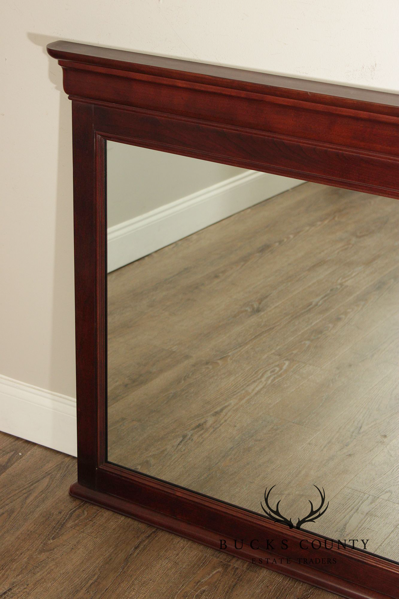 Stickley La Rochelle Louis Philippe Style Cherry Wall Mirror