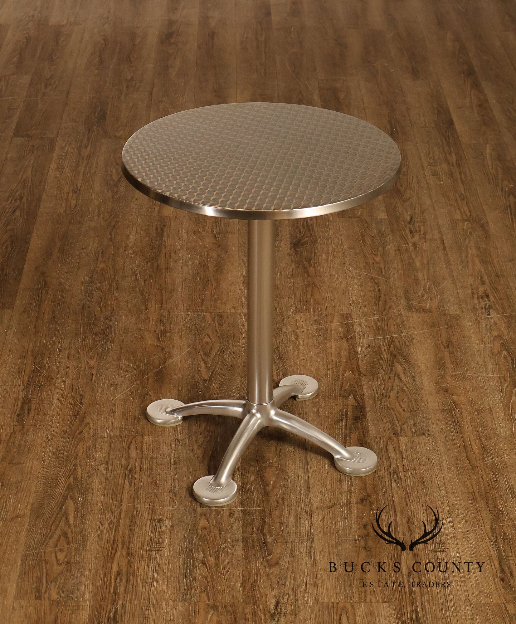 Knoll Polished Aluminum 'Amat 3' Side Table