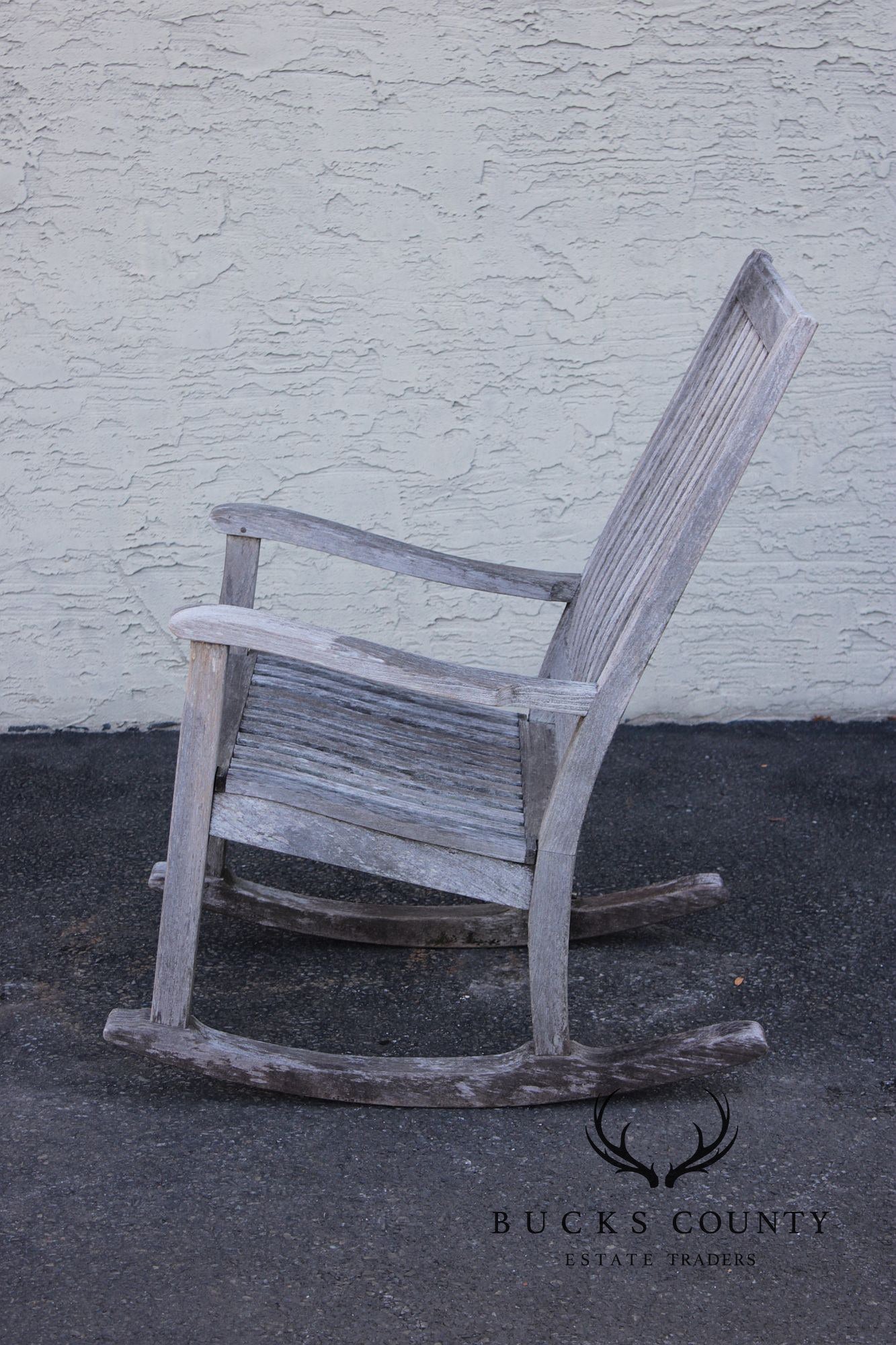 Gloster Outdoor Teak Rocking Chair