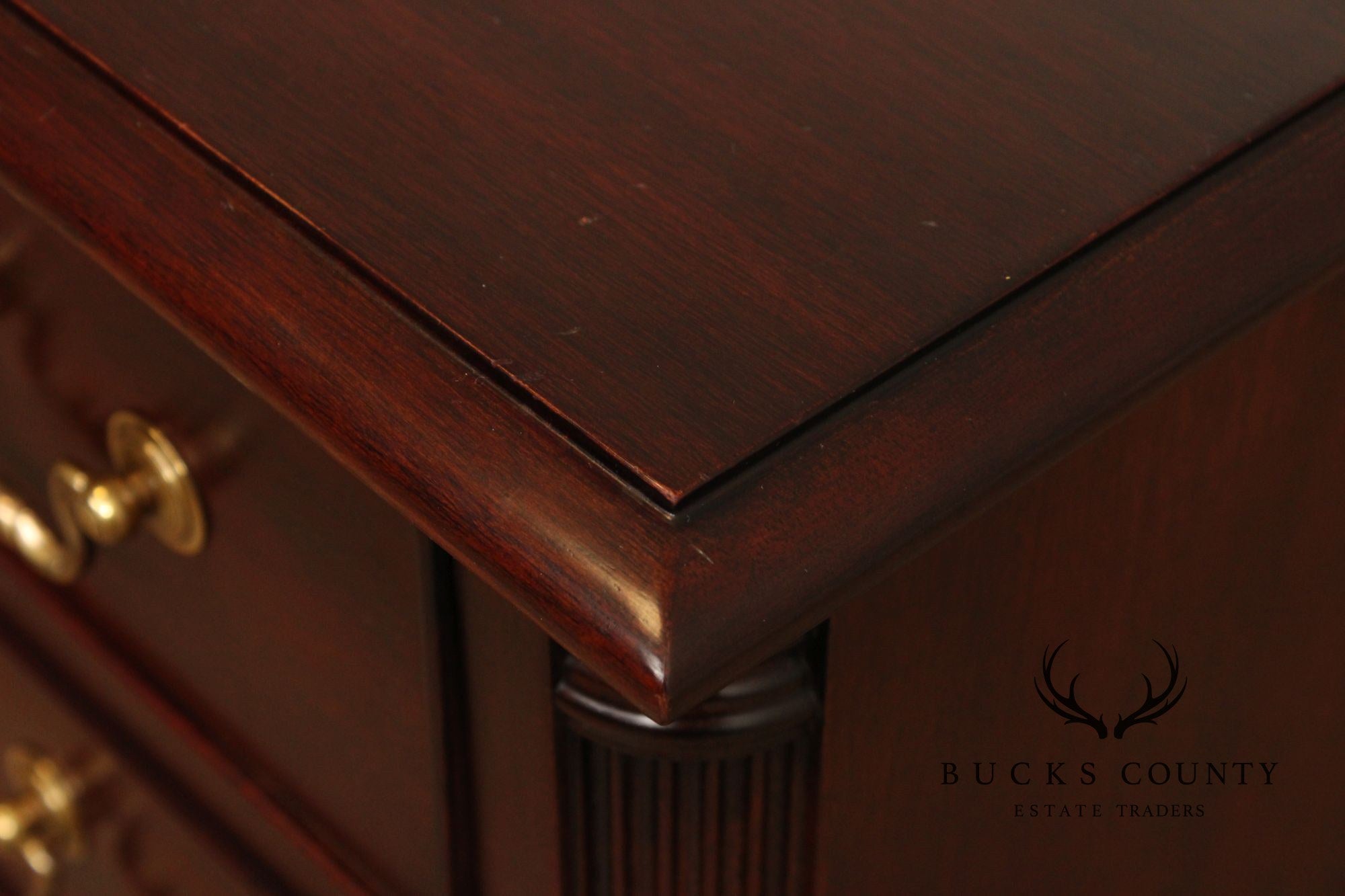 Henkel Harris Georgian Style Mahogany Nightstand