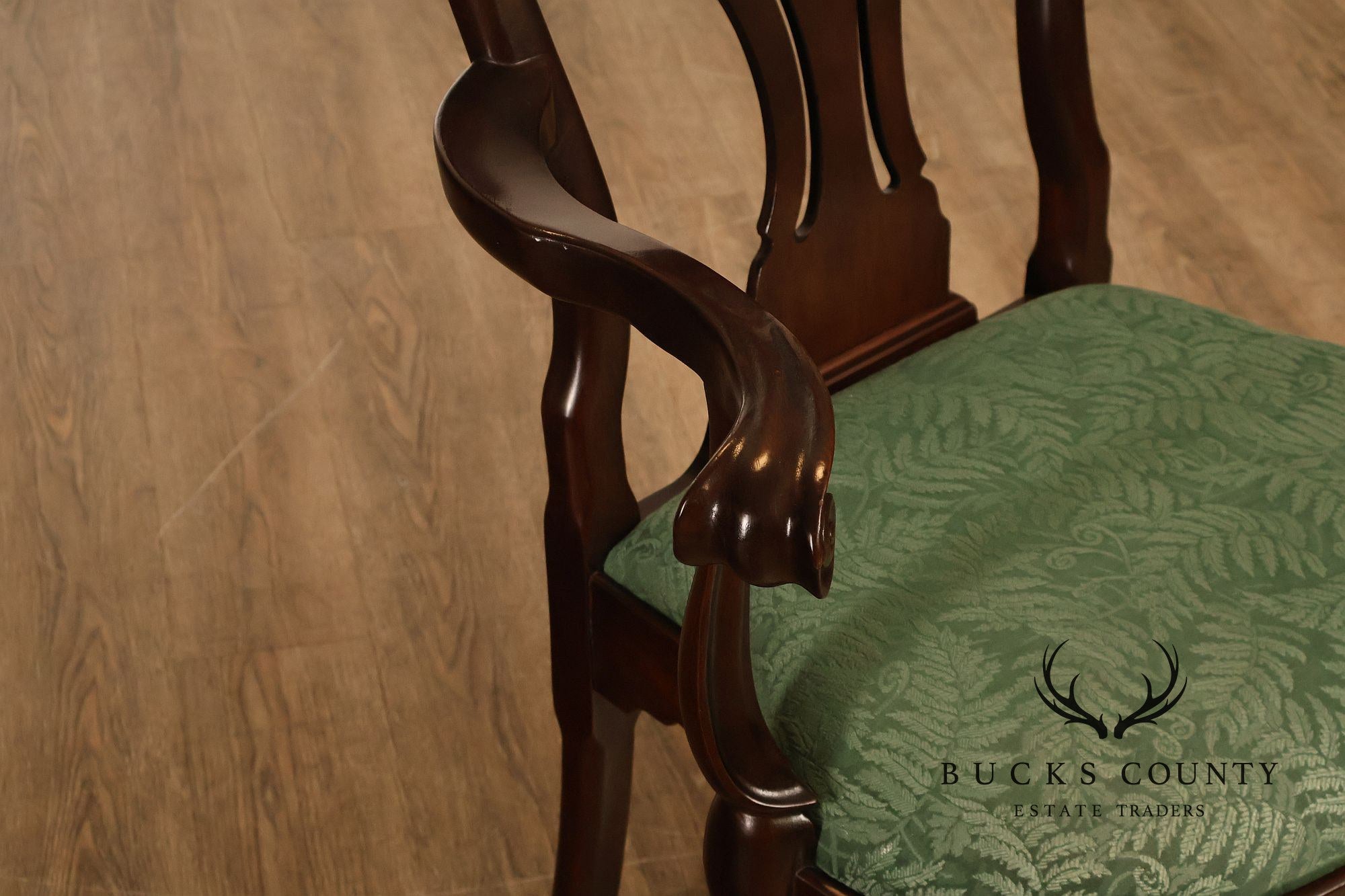 Henredon 'Rittenhouse Square' Set of Six Mahogany Dining Chairs