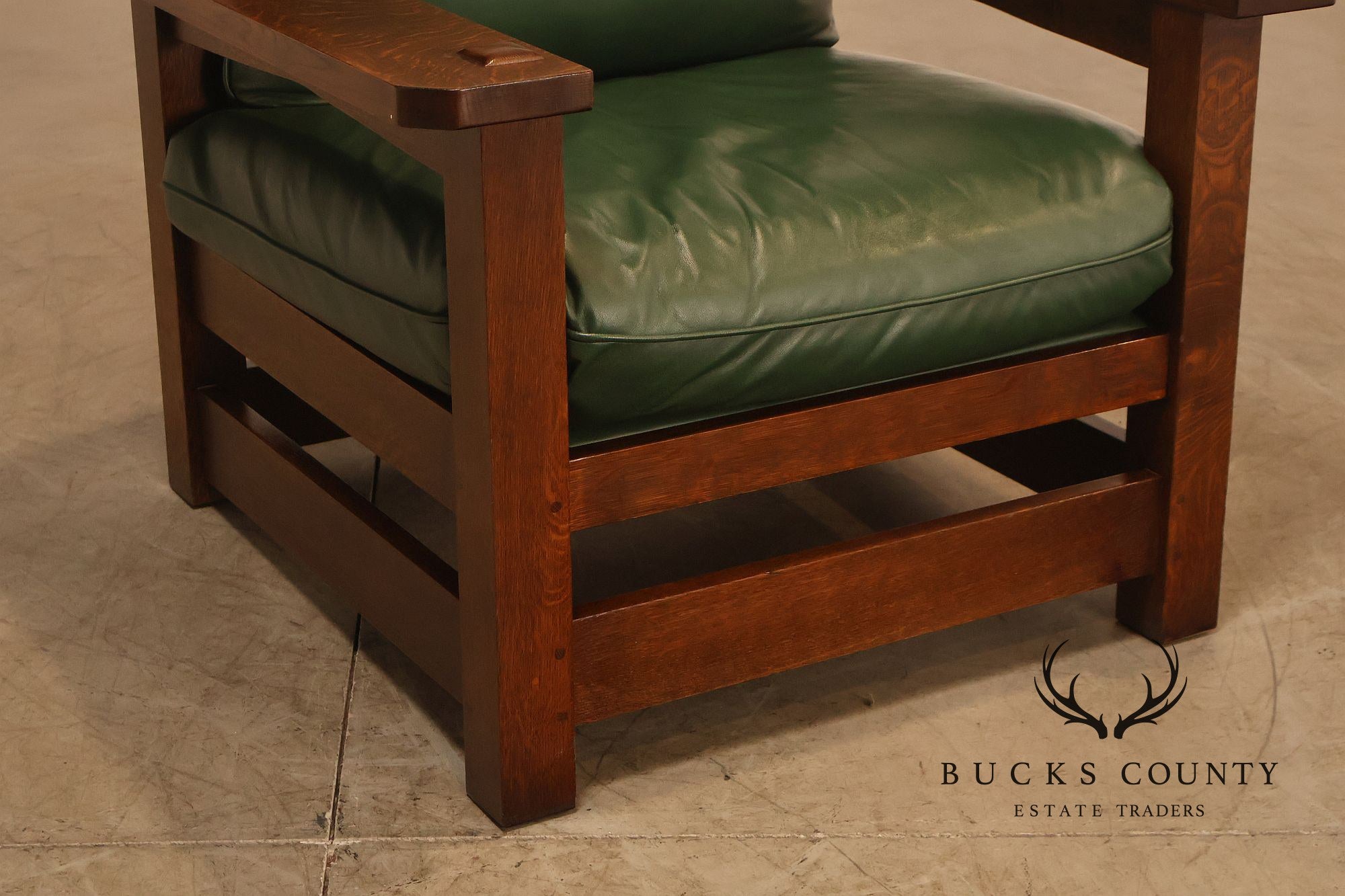 Stickley Mission Collection Oak Eastwood Lounge Chair