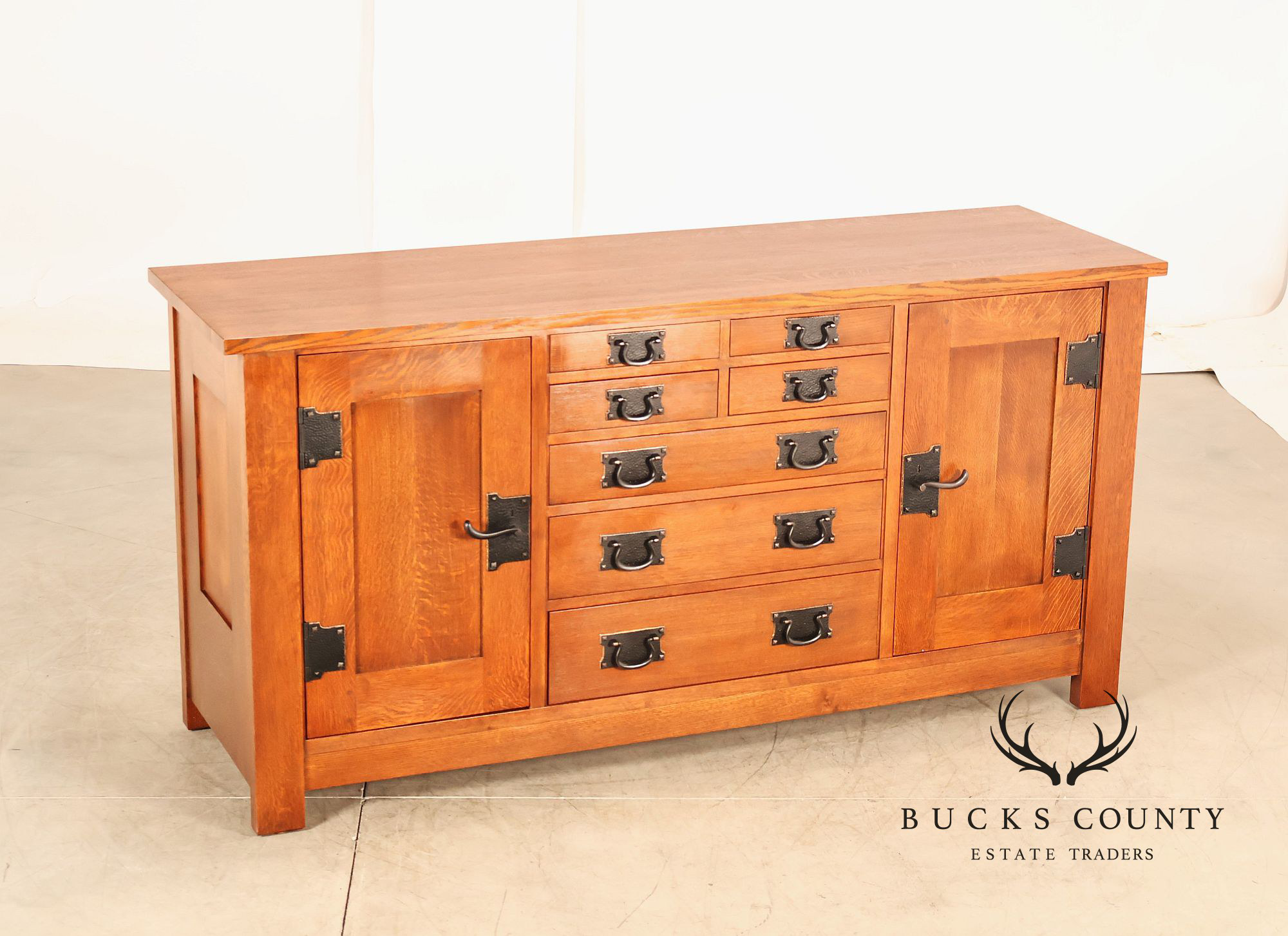 Stickley Syracuse Mission Collection Syracuse Oak Sideboard