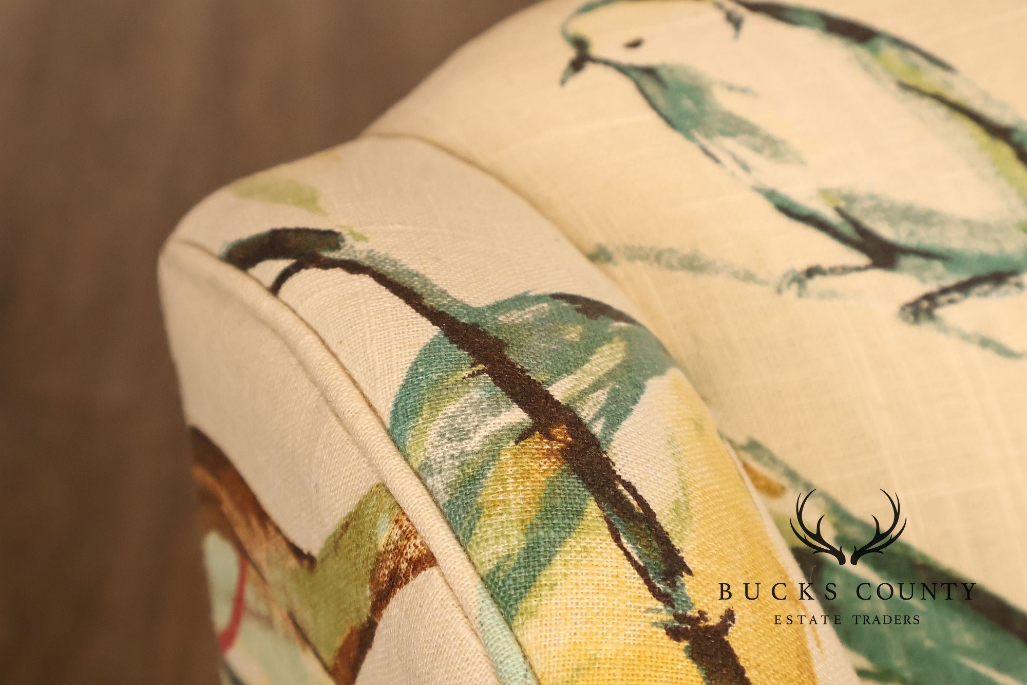 Ethan Allen Modern Upholstered Accent Chair