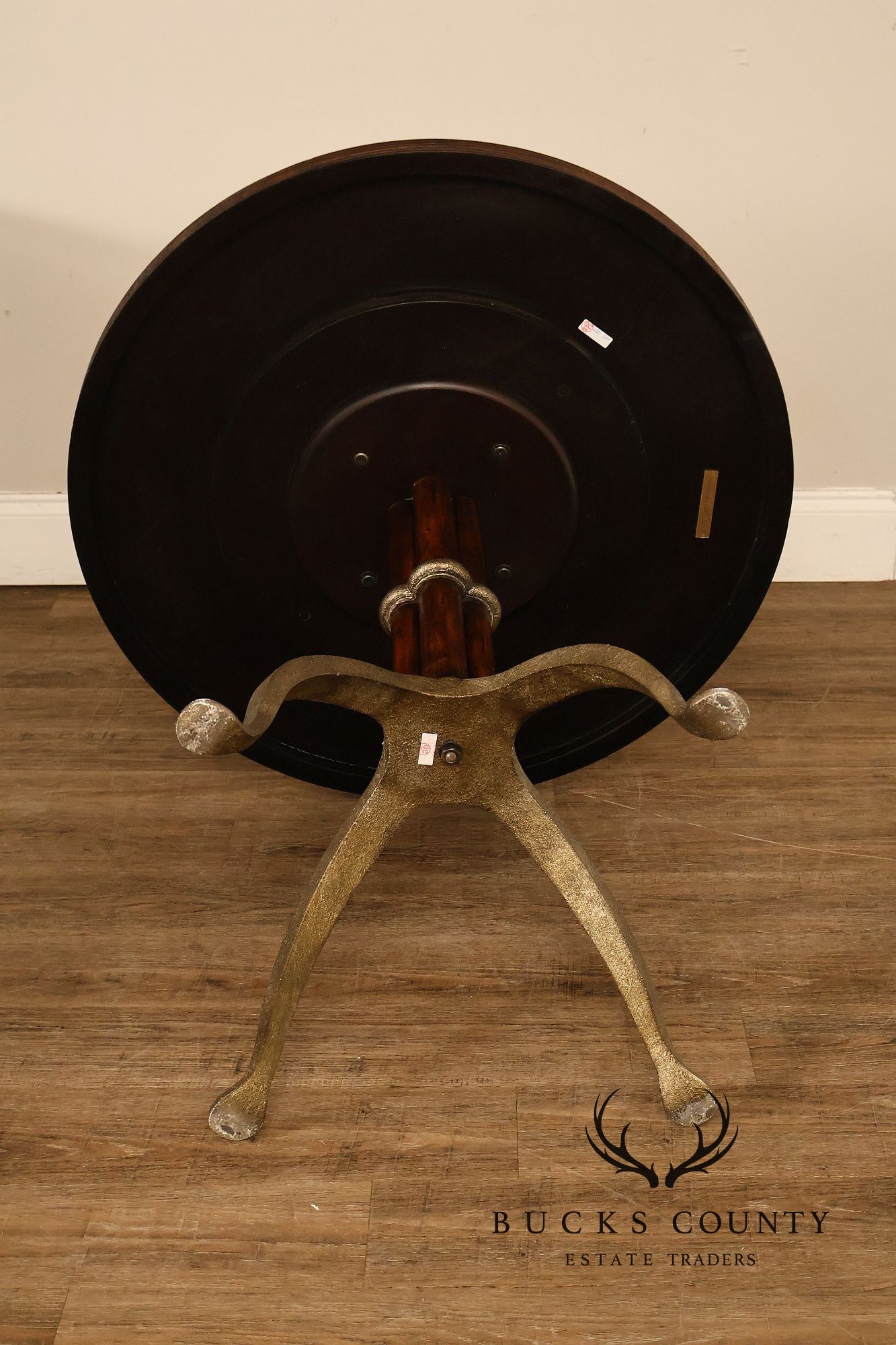 Theodore Alexander 'L'Usine' Round Bistro Accent Table