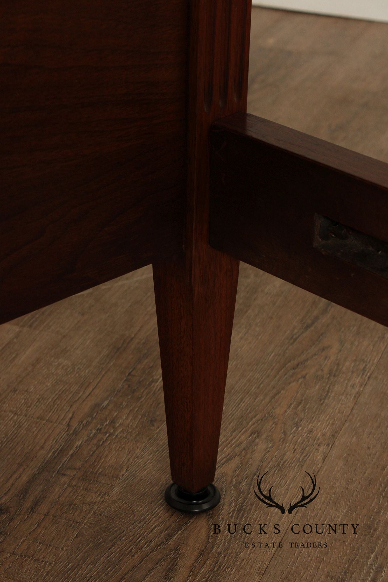 1930's Tobey Furniture Company French Style Pair Of Walnut Twin Beds
